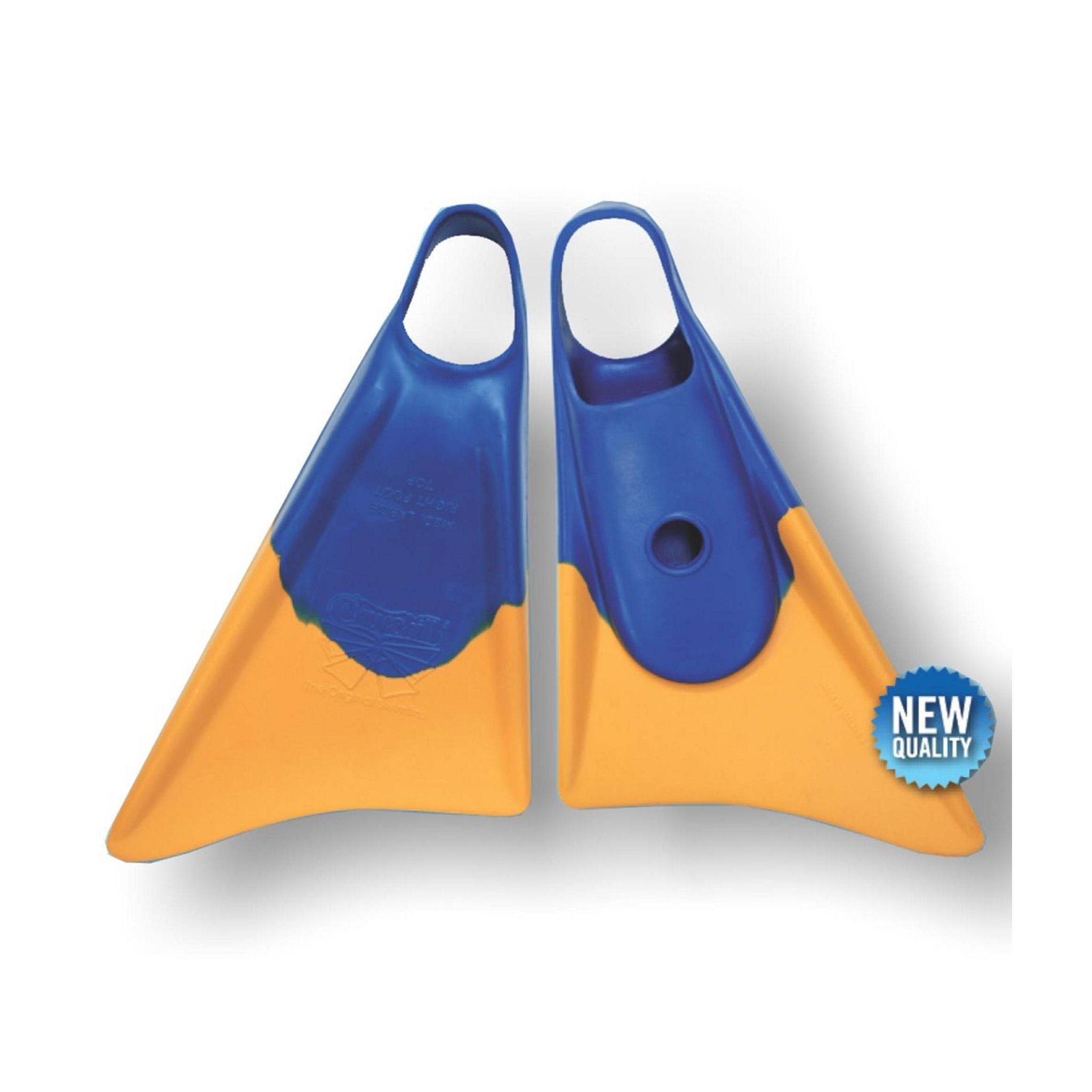 Bodyboard Flossen CHURCHILL Makapuu Blue Yellow