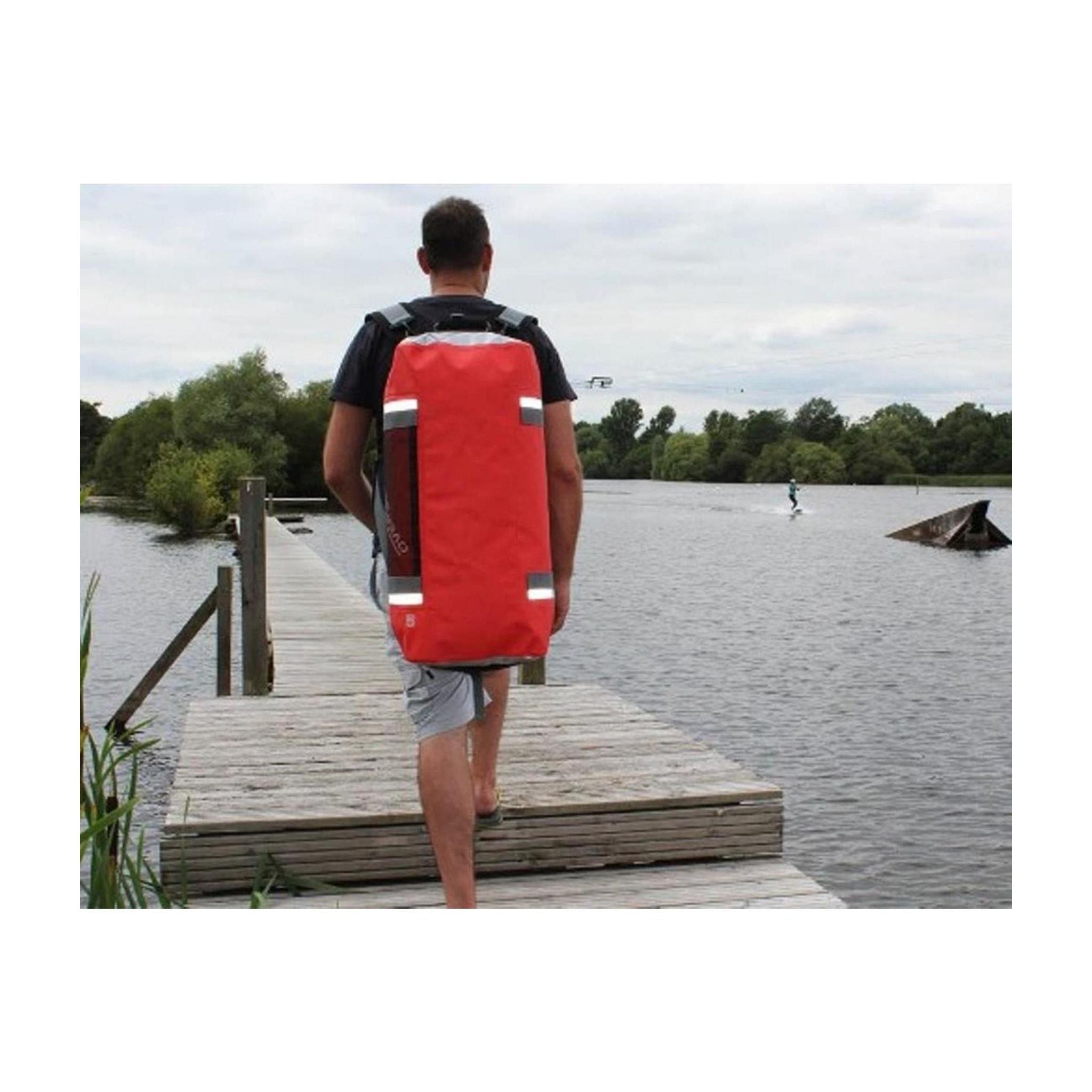 OverBoard wasserdichte Duffel Bag Pro 60 Red