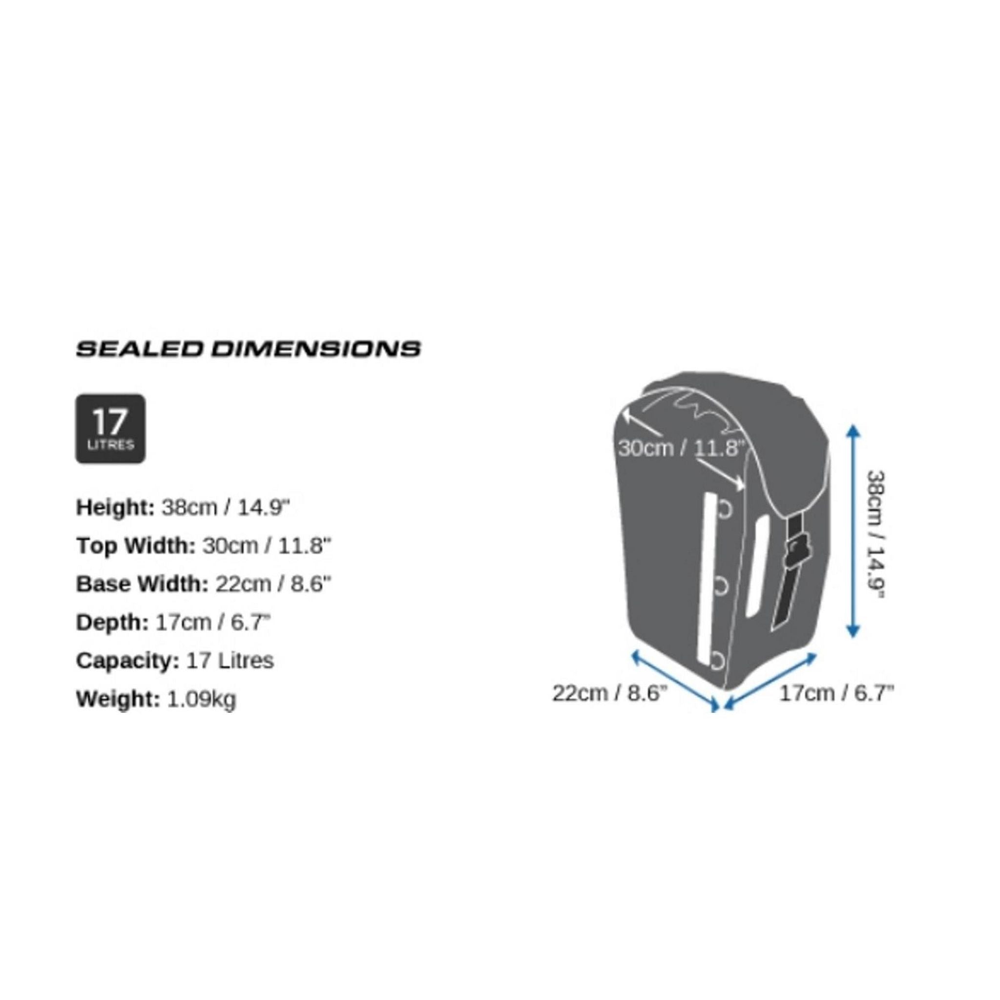OverBoard waterproof bike bag 17