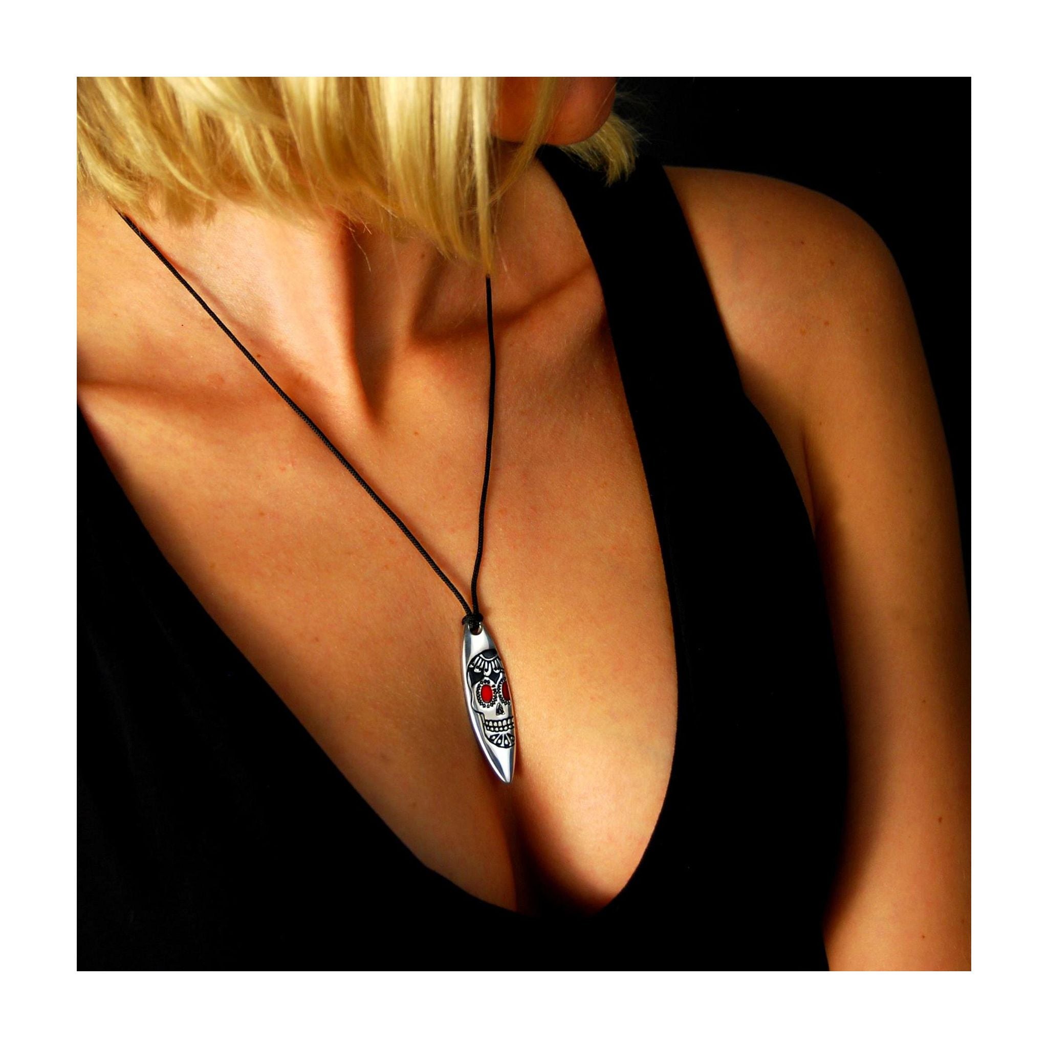 Silver+Surf Silberschmuck Surfboard XL Silver