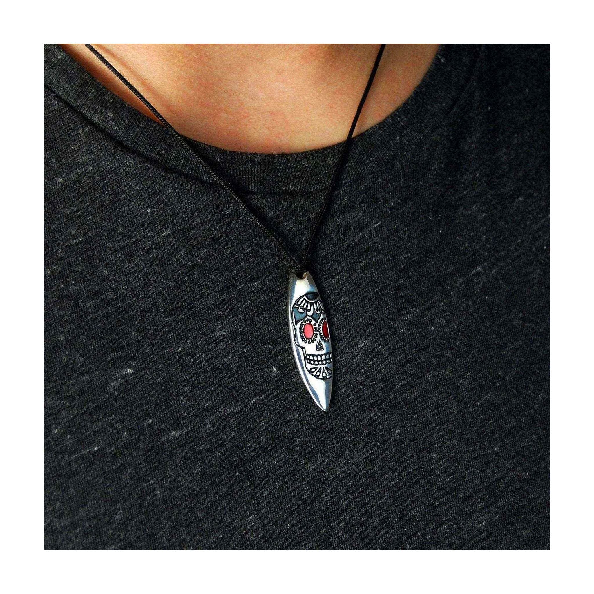 Silver+Surf Silberschmuck Surfboard XL Silver