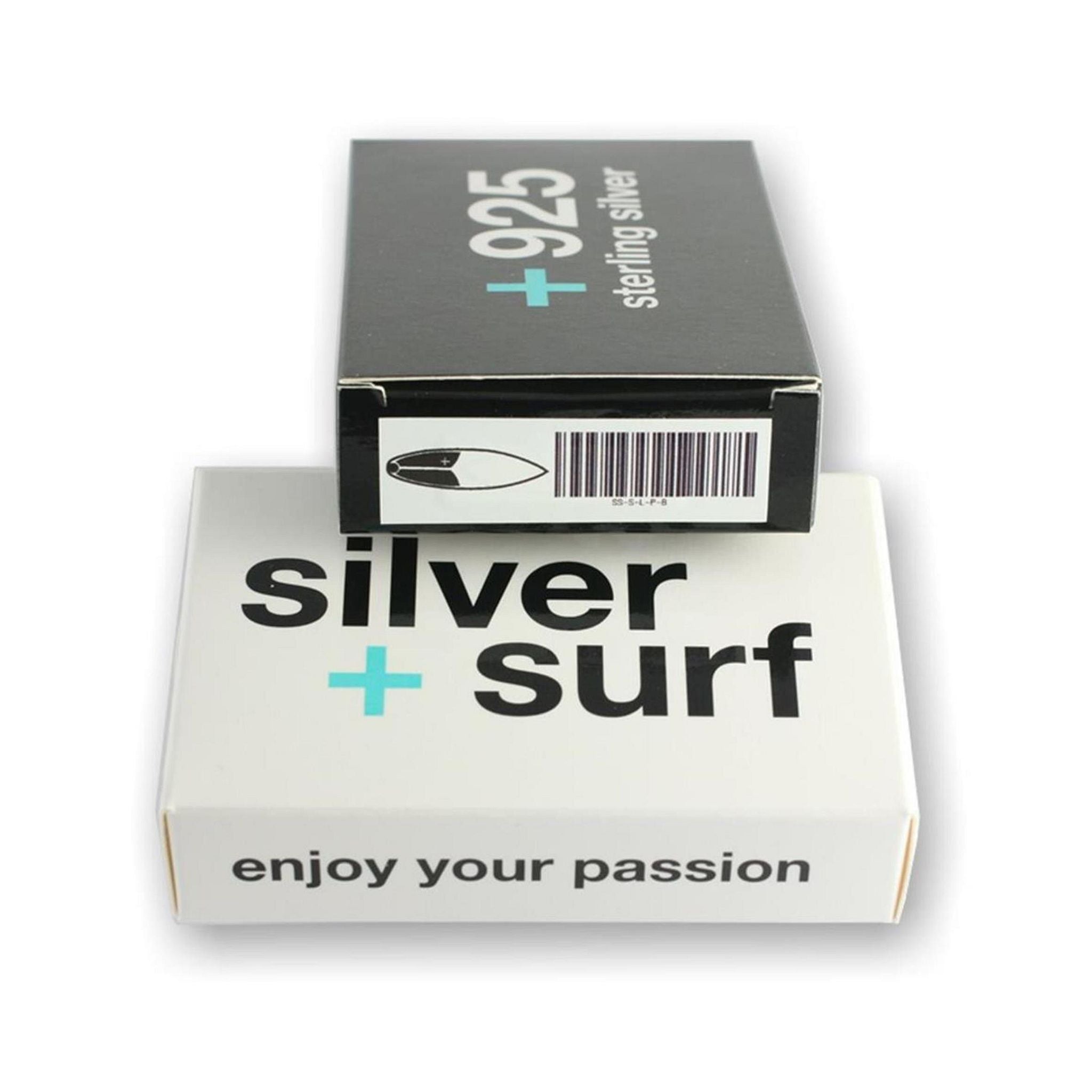 Silver+Surf Schmuck Ski Kristall Winter M Silver