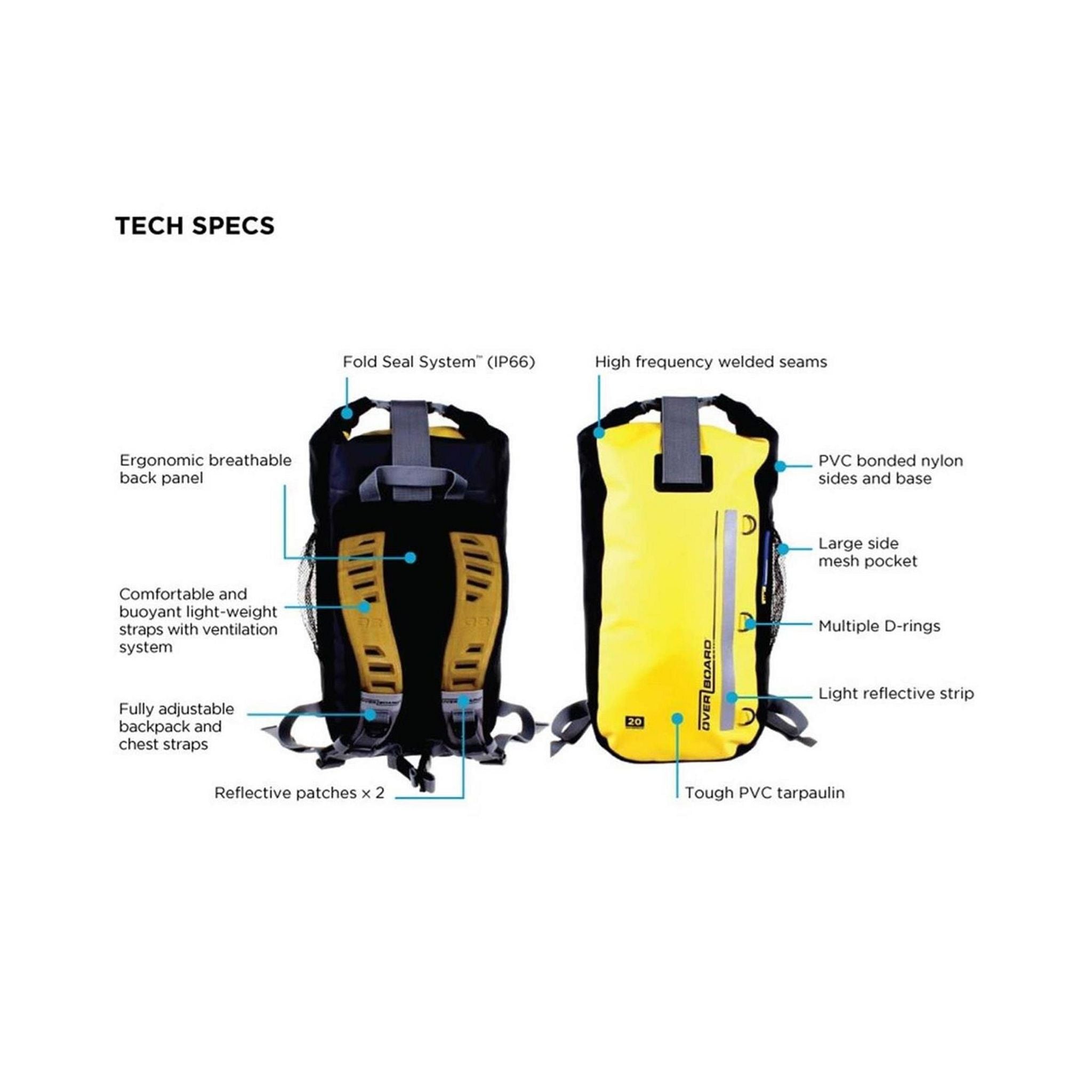 OverBoard waterproof backpack 45