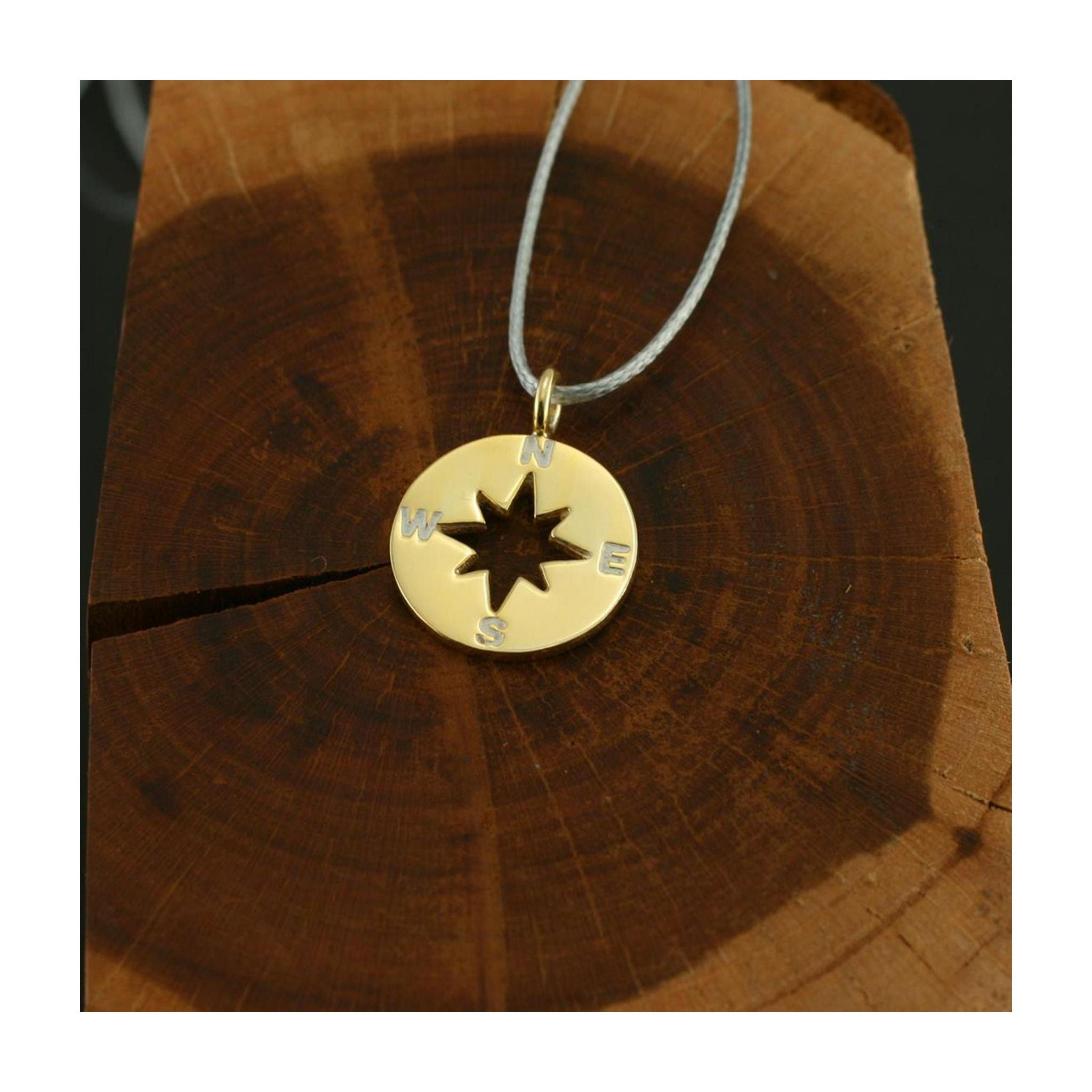 Silver+Surf silver jewelry wind rose S Gold