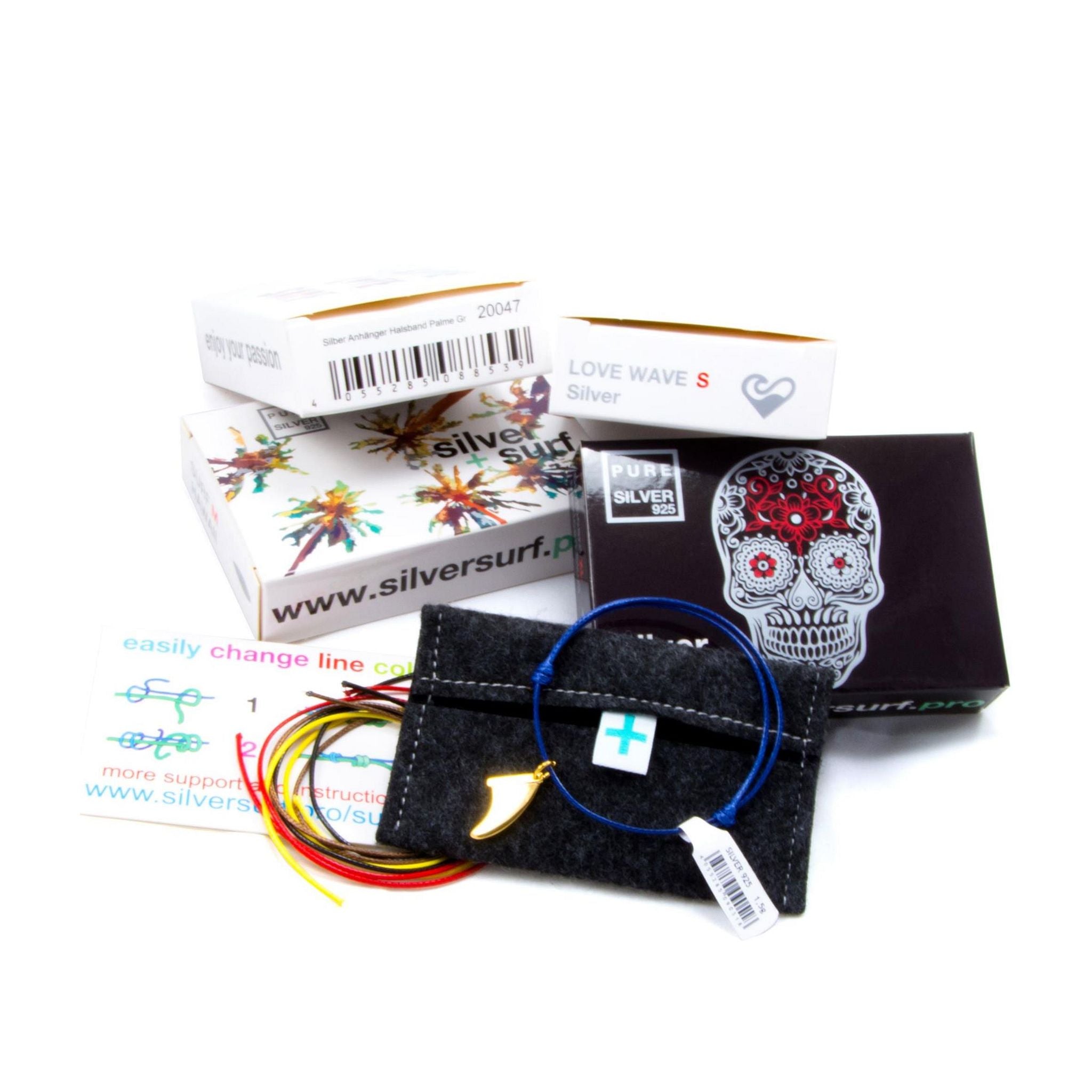 Silver+Surf Silber Schmuck Palme S