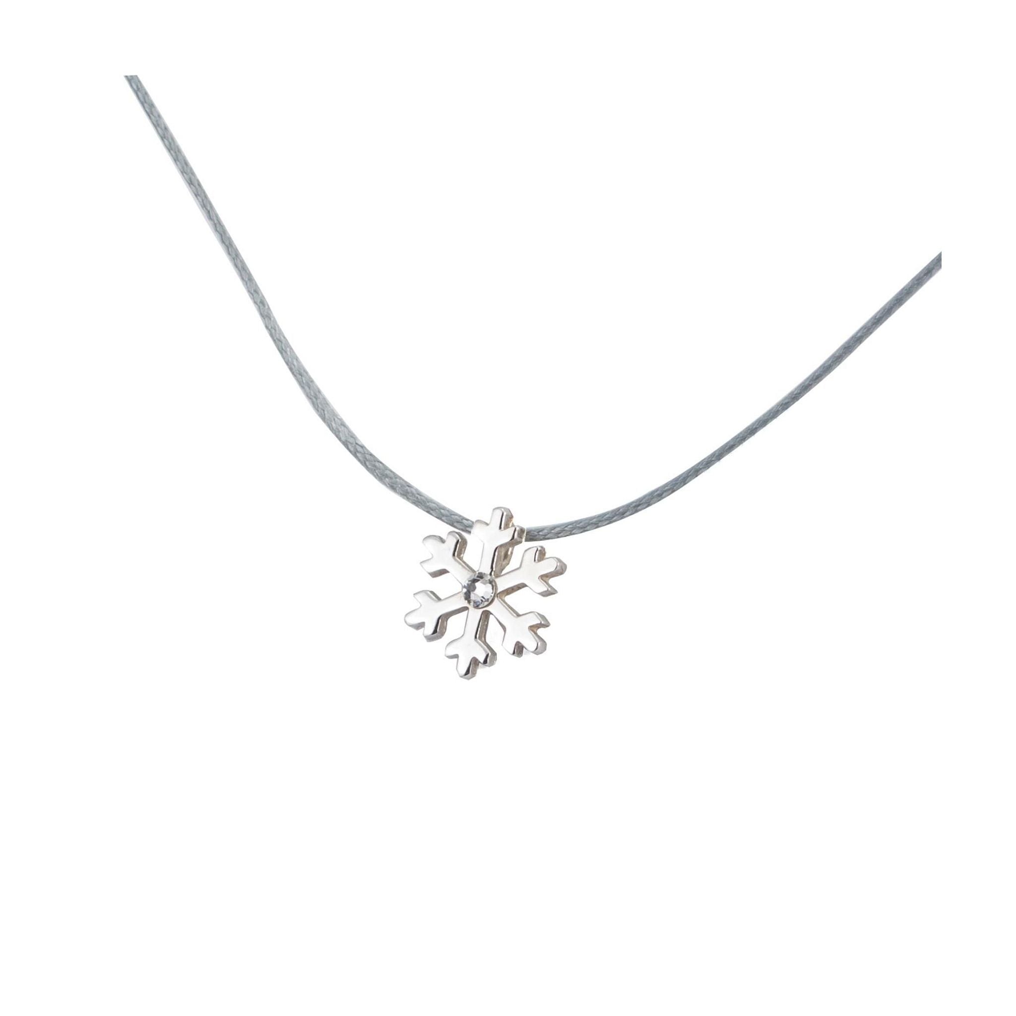 Silver+Surf Silber Schmuck Schnee Kristall S