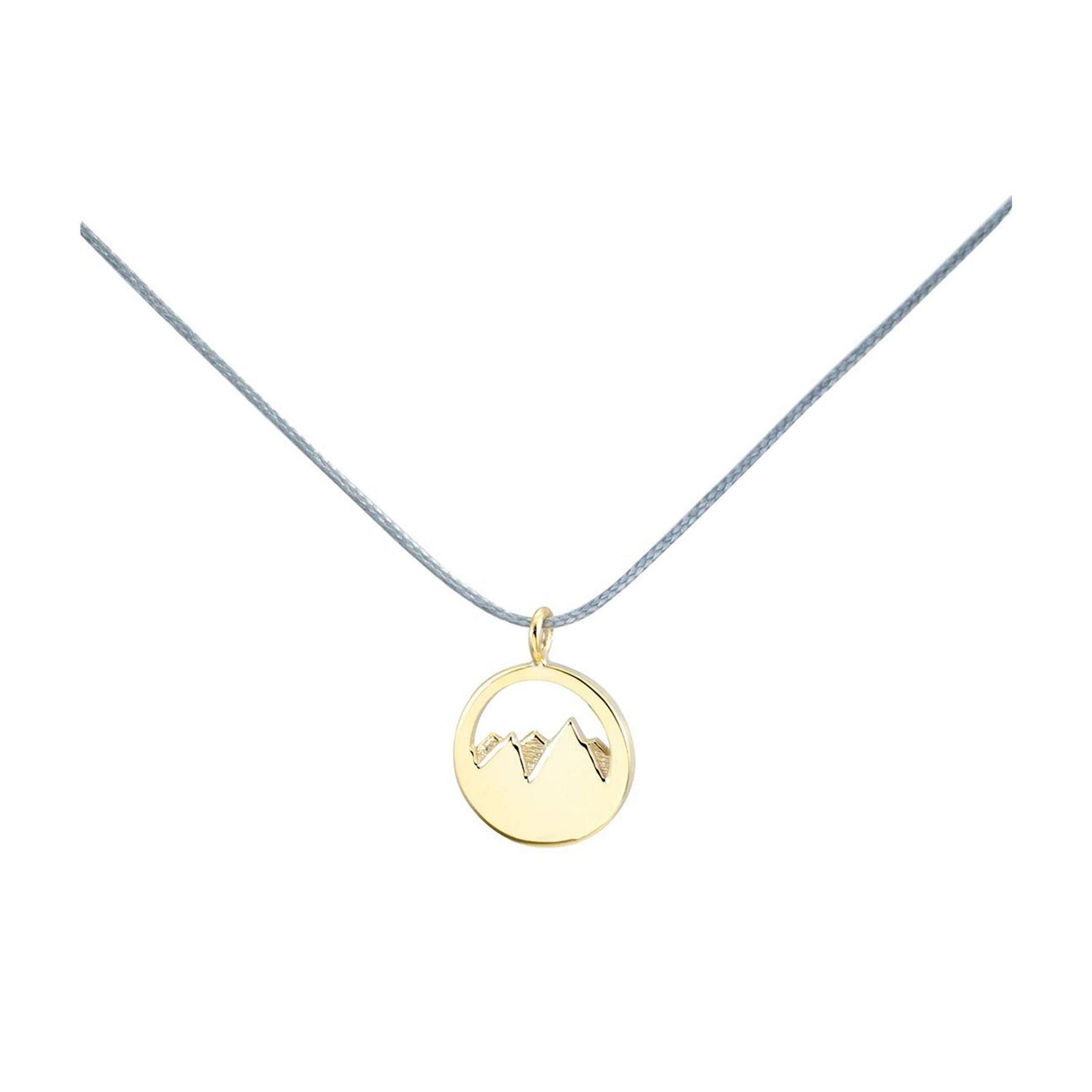 Silver+Surf Silber Schmuck Berg 3D S Gold
