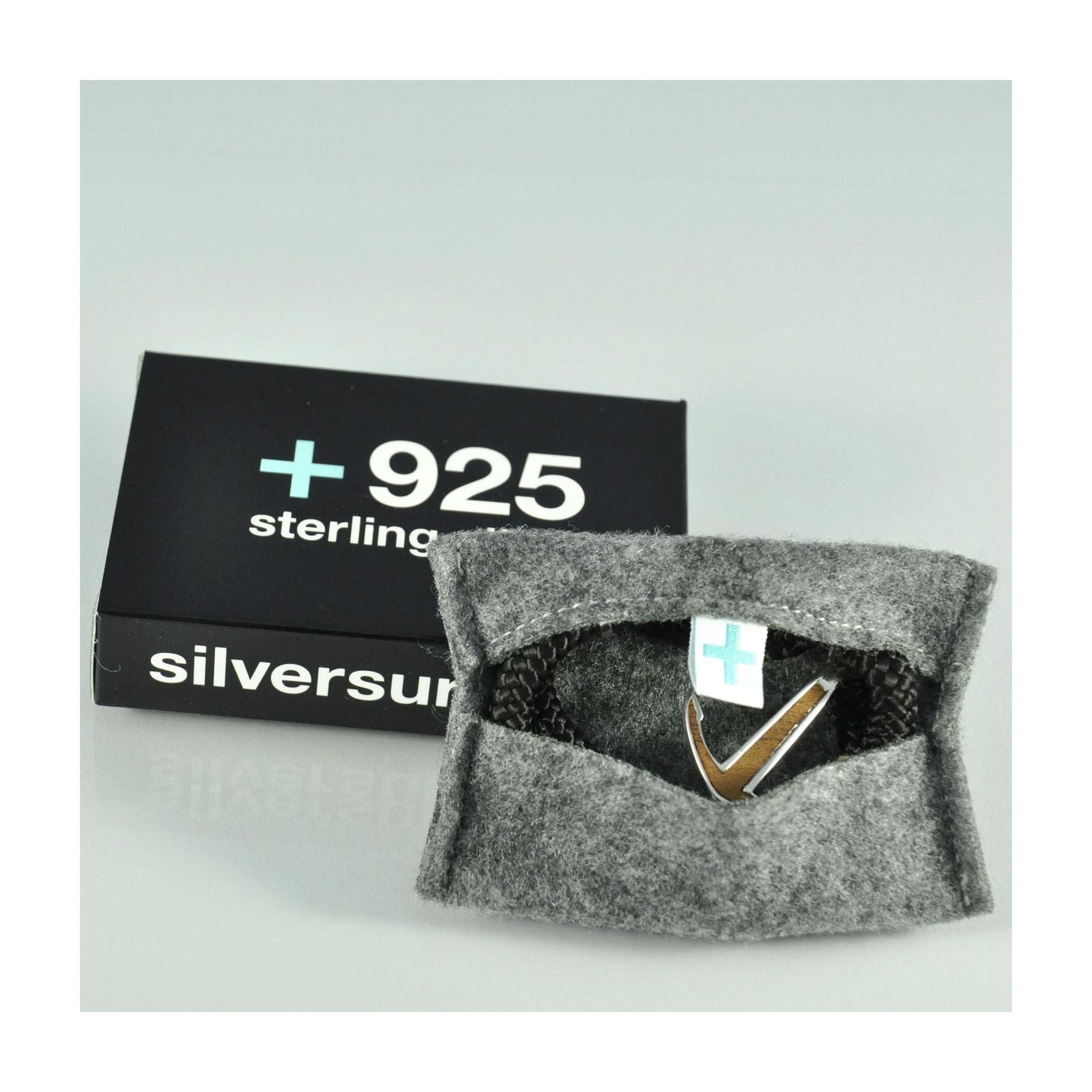 Silver+Surf Silber Schmuck Boot Anker L Gold