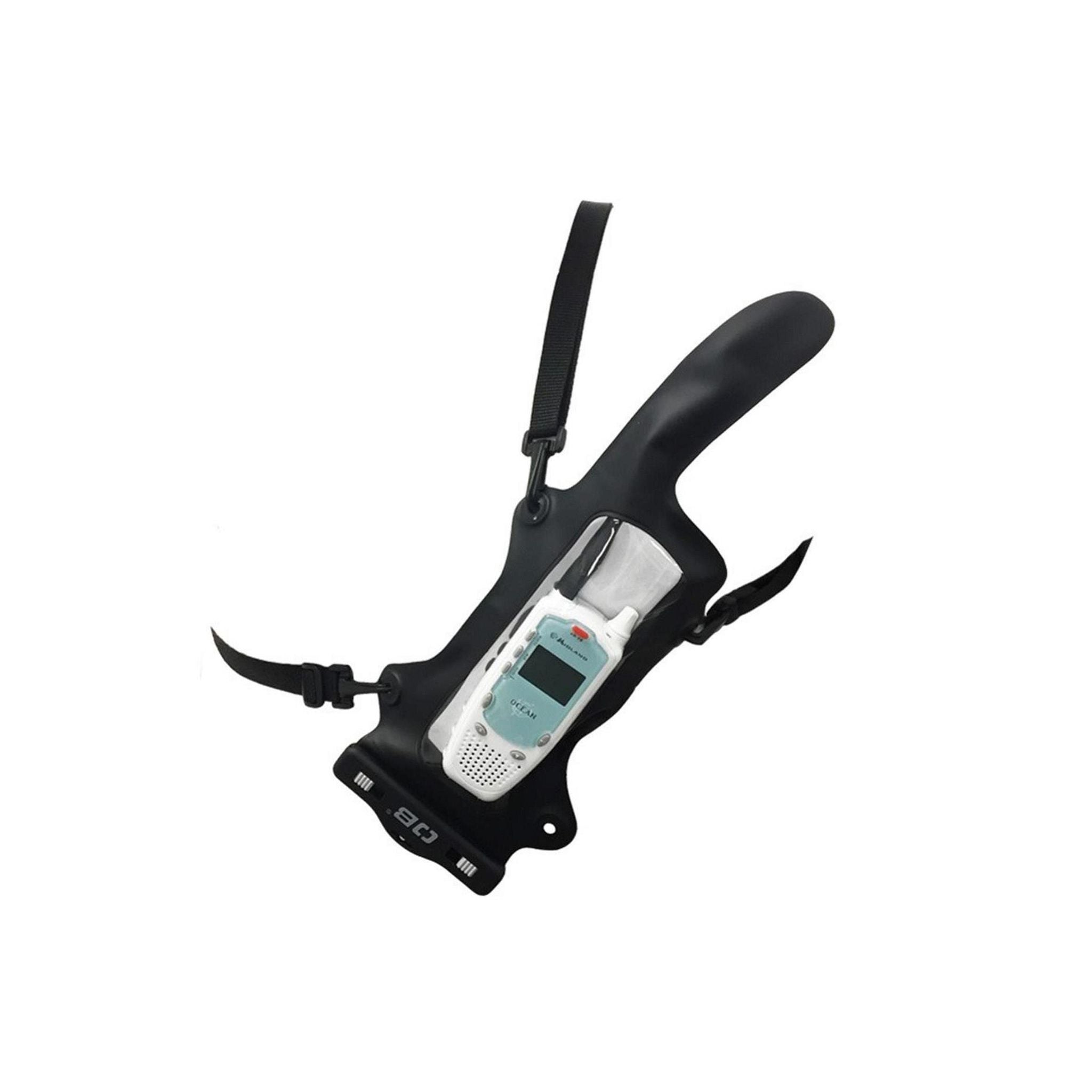 OverBoard wasserdichte Tasche für VHF-Funkgerät Black