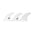 FUTURES Thruster Fin Set Thermotech S White