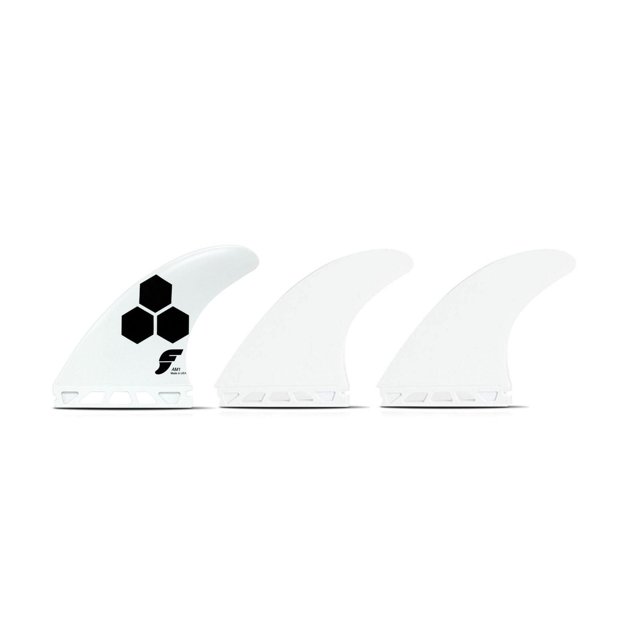 FUTURES Thruster Fin Set Al Merrick Thermotech White