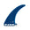 FUTURES Single Fin Admiral Fiberglass US base Blue