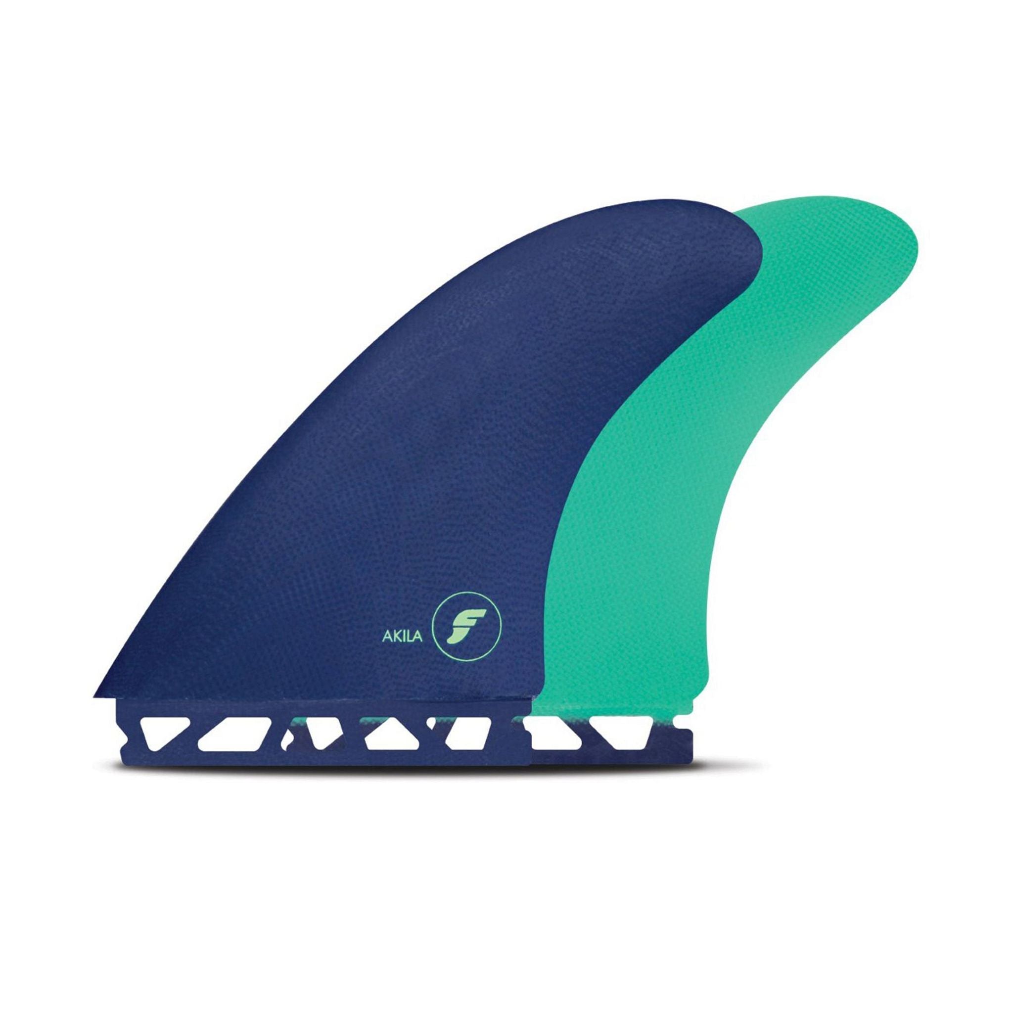 FUTURES Twin Fin Set Akila Aipa Fiberglass Unisize Violet