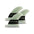 FUTURES Big Wave Thruster Fin Set Gerry Lopez G10 N/A Green 0.0