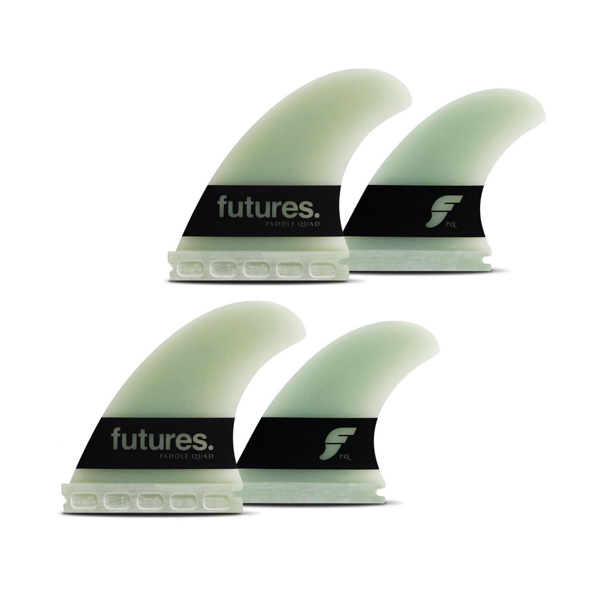 FUTURES Big Wave Quad Finnensatz Paddle Gun G10 N/A Green 0.0