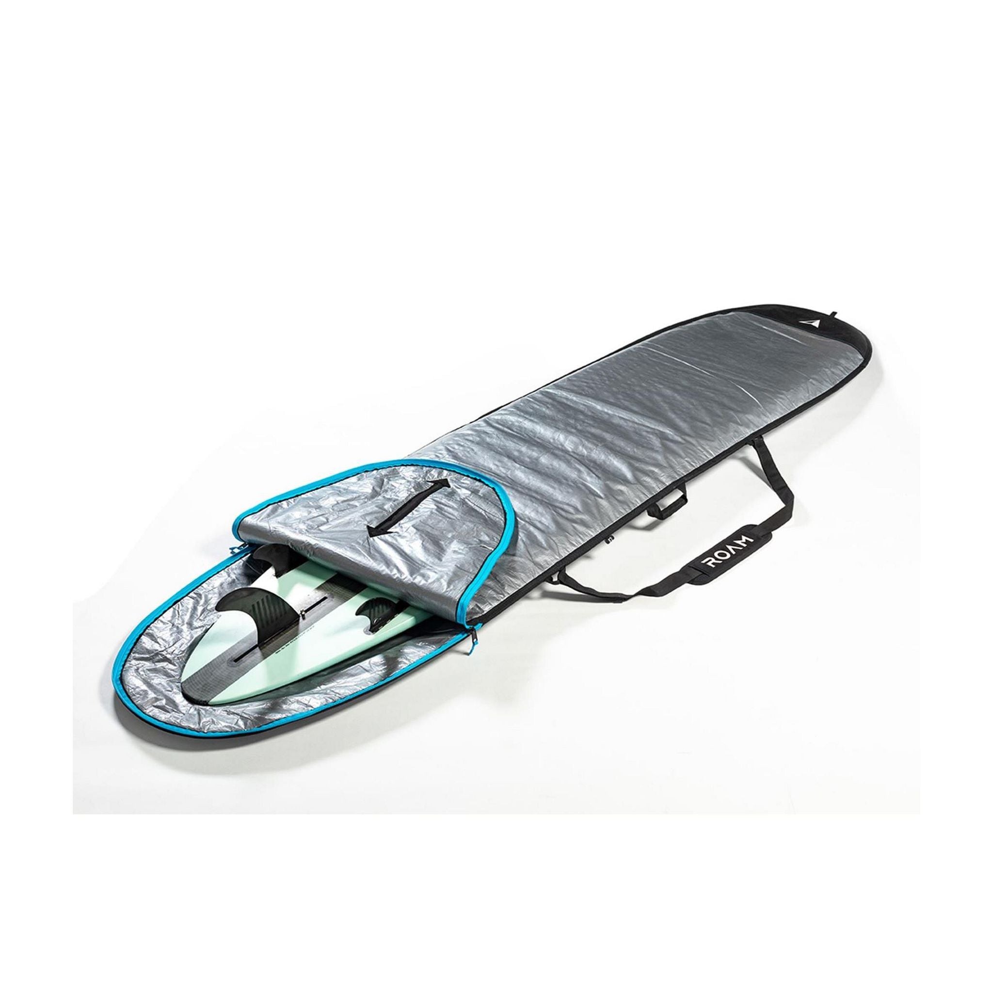 ROAM Boardbag Surfboard Daylight Longboard Silver