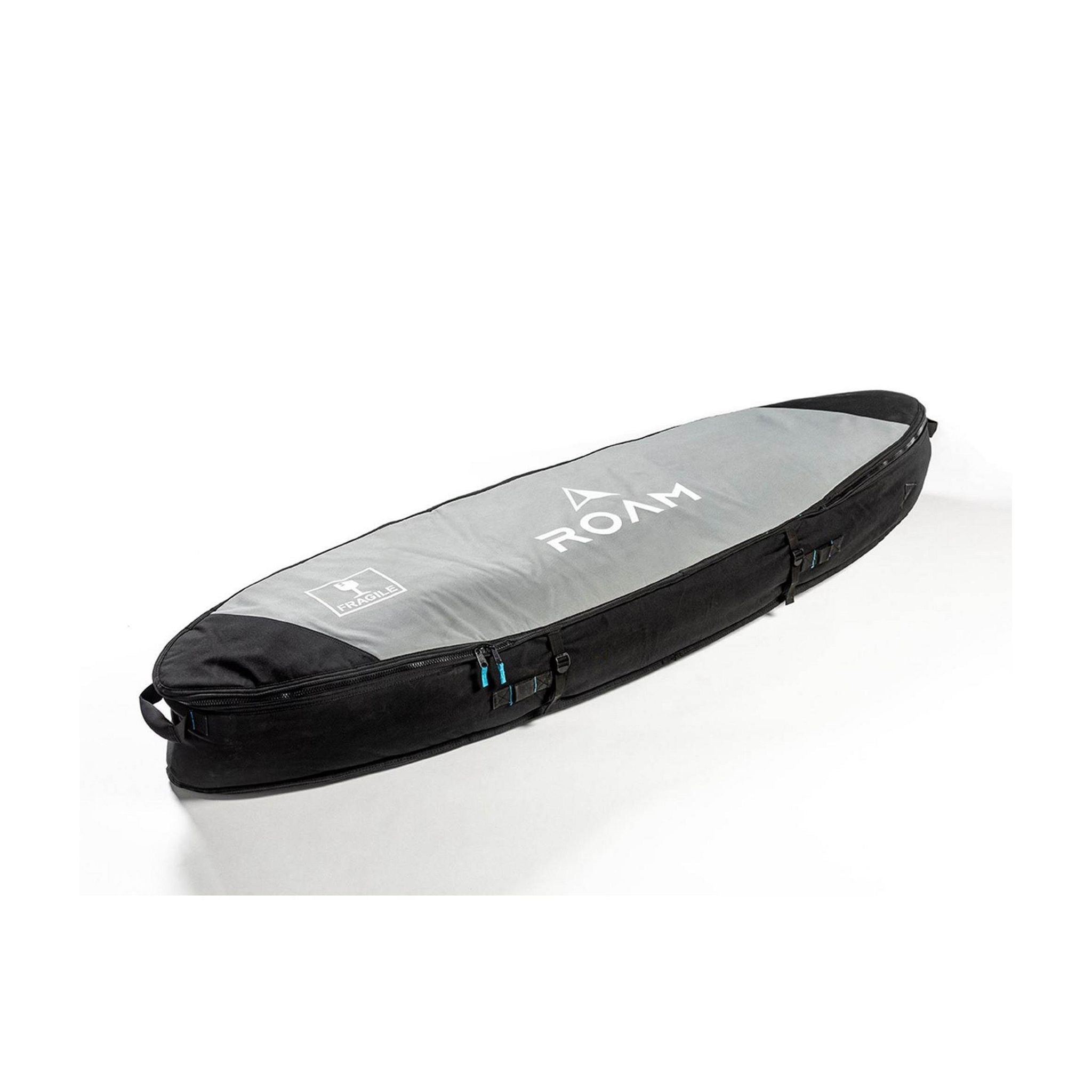 ROAM Boardbag Surfboard Coffin Doppel Triple Grey