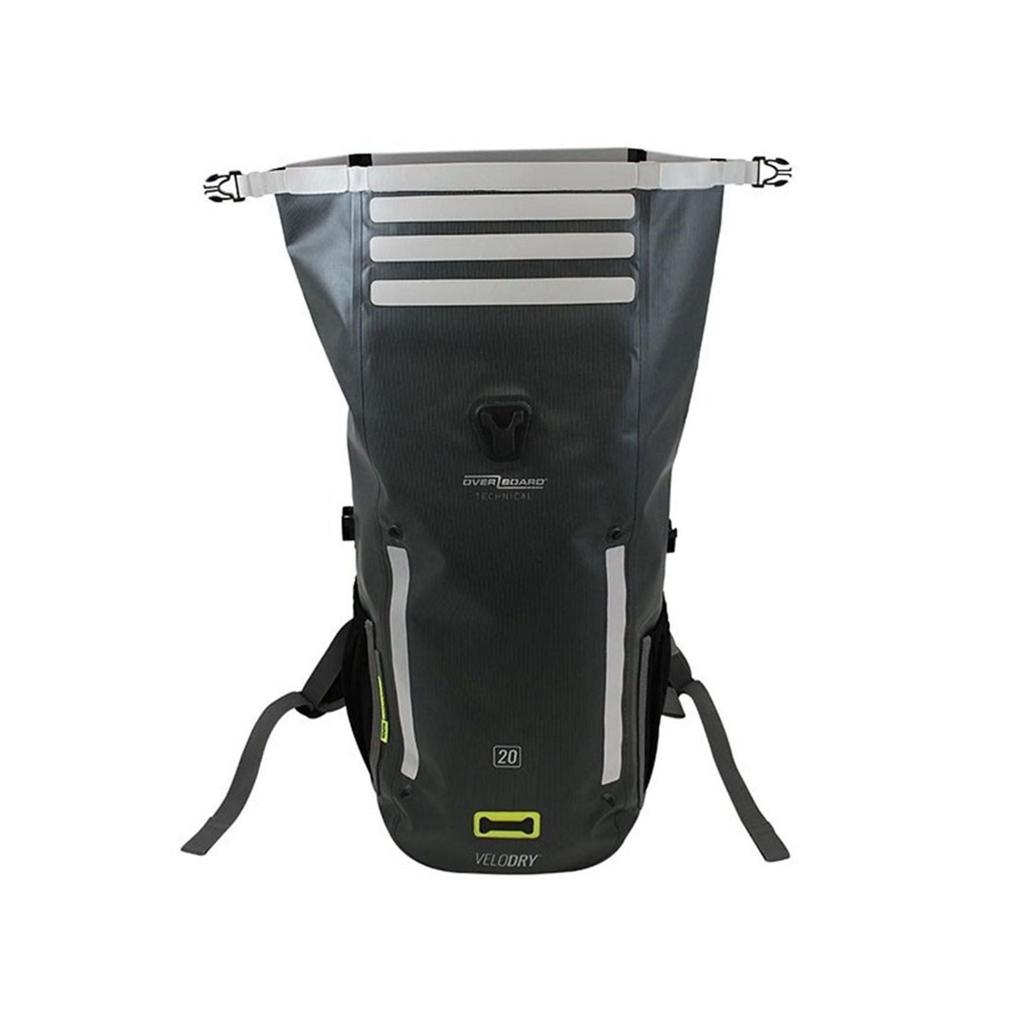 Wasserdichter Fahrradrucksack OverBoard VeloDry 20 Grey