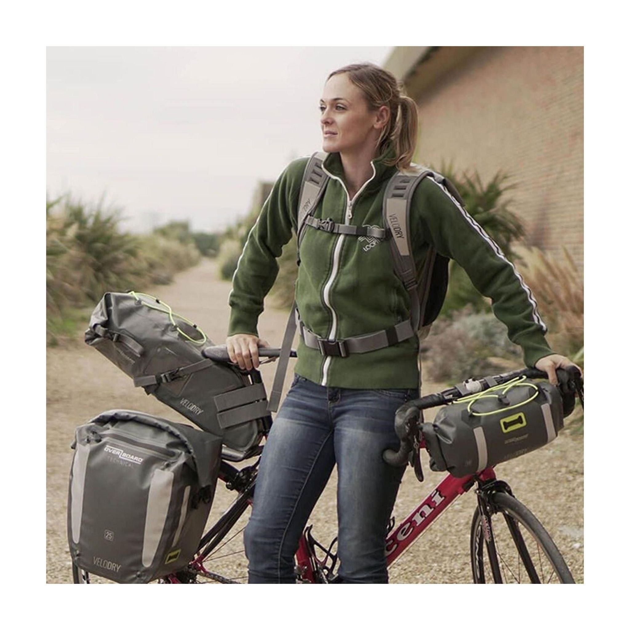 OverBoard wasserdichte Lenkertasche VeloDry 10 Grey