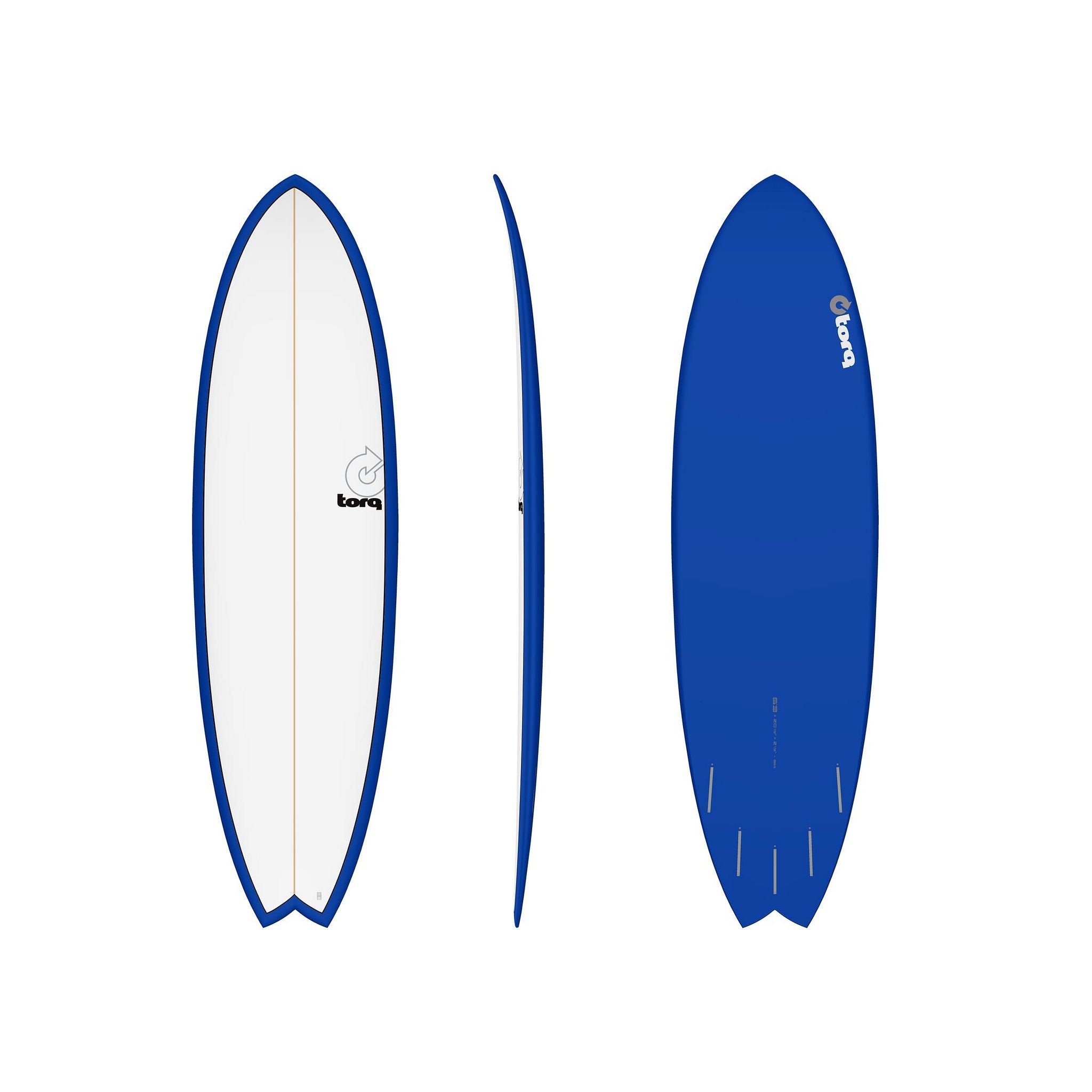 Surfboard TORQ TET 6.3 MOD Fish Navy Pinline