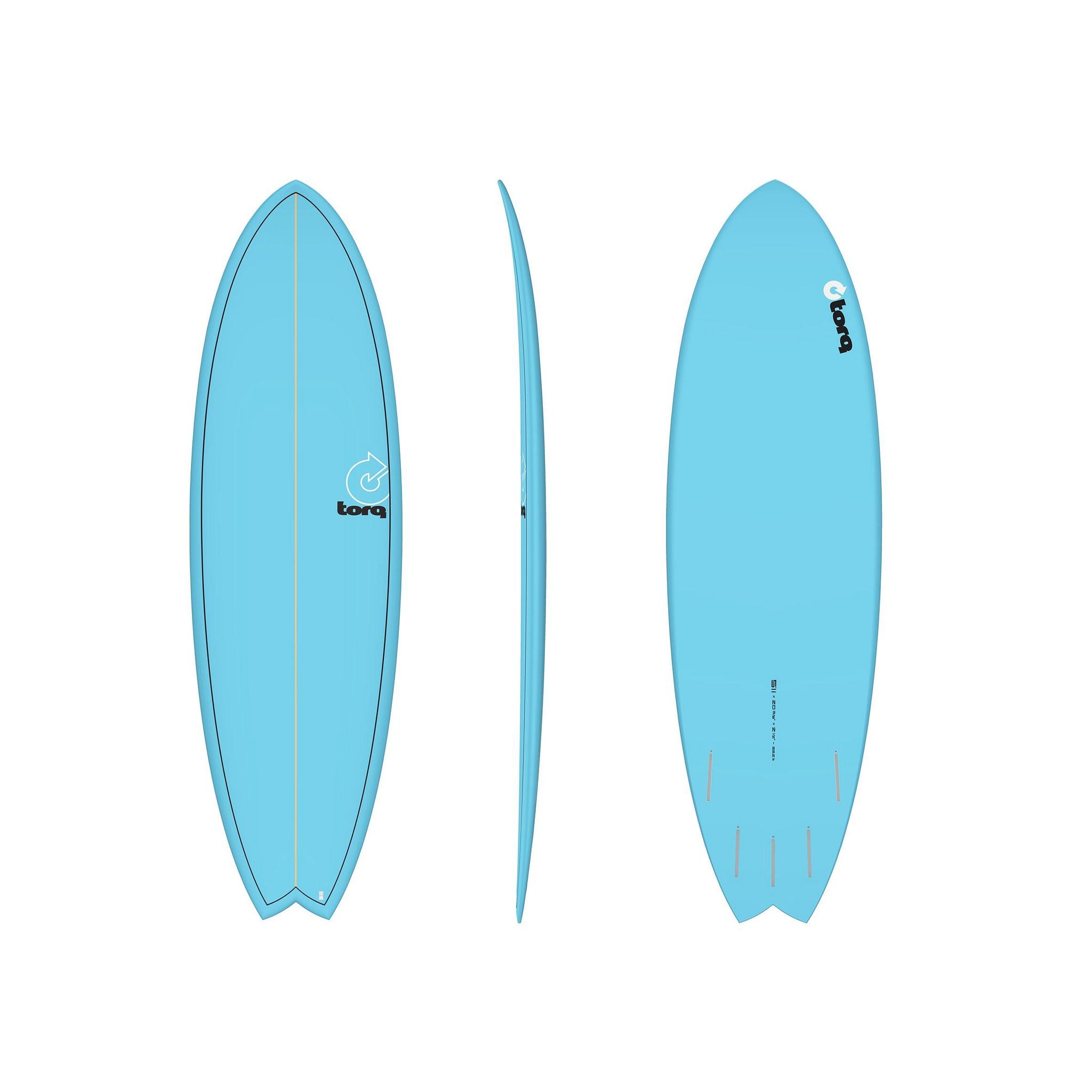 Surfboard TORQ TET 7.6 MOD Fun Sand