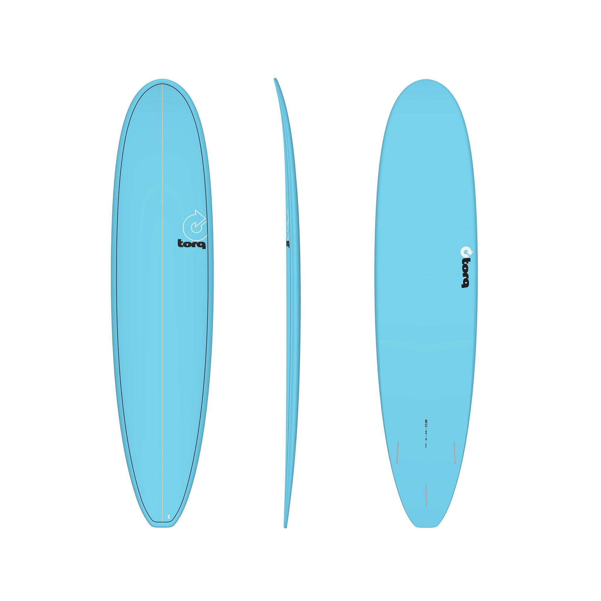 Surfboard TORQ TET 9.6 Longboard Marineblau