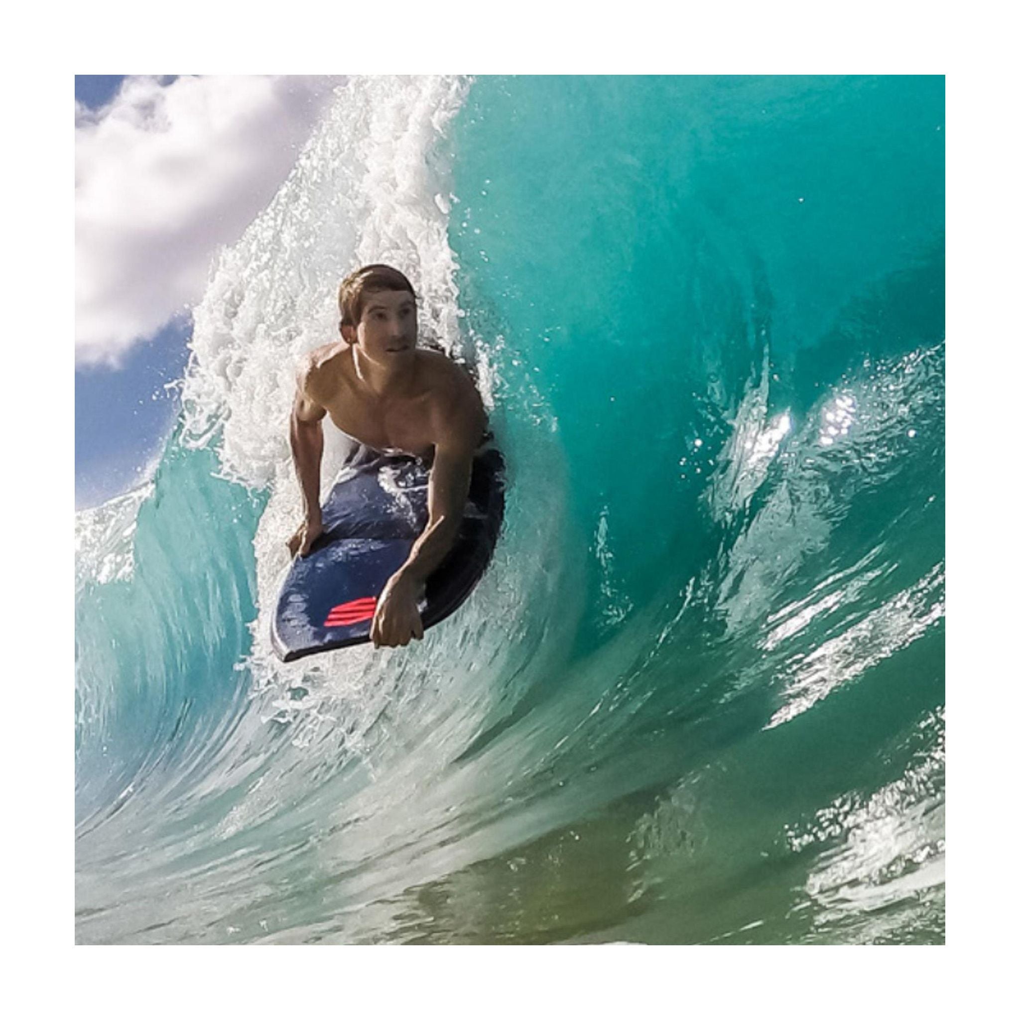 SNIPER Bodyboard Girls Cashmeere PE 36 Blue Yellow