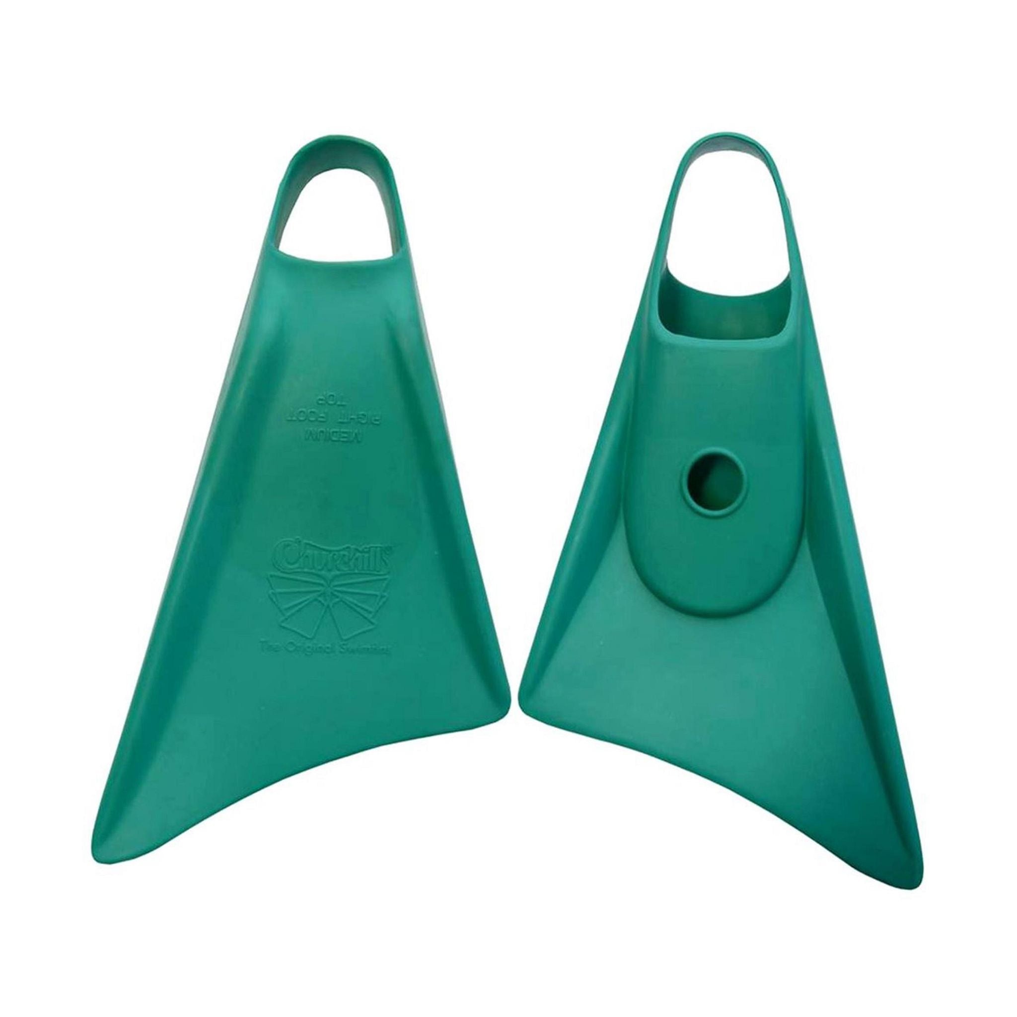 Bodyboard Flossen CHURCHILL Makapuu Green