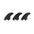 ROAM Thruster Fin Set Allround two tab