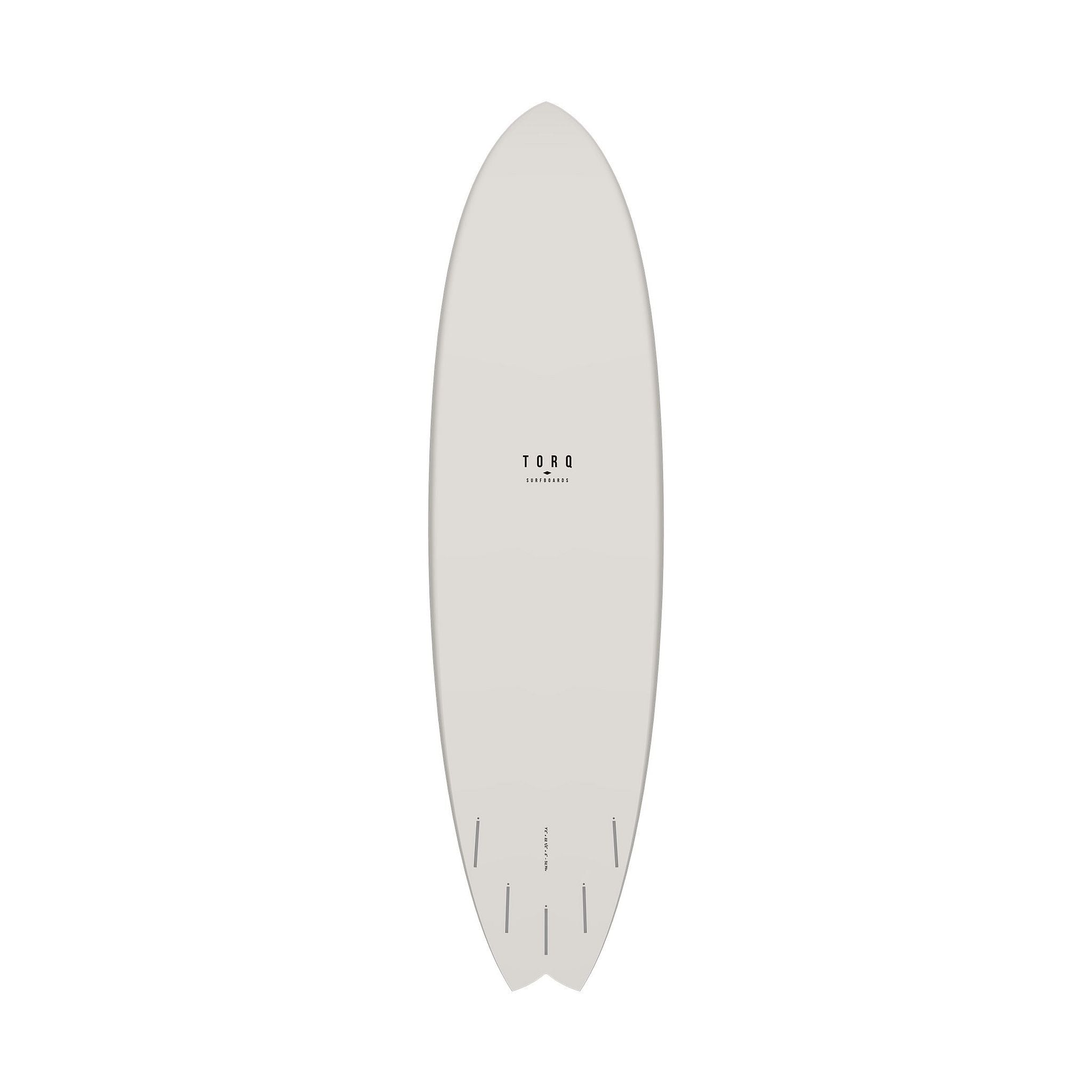 TORQ TET 7.2 MOD Fish Classic 3.0 Surfboard x 22 1/2 White