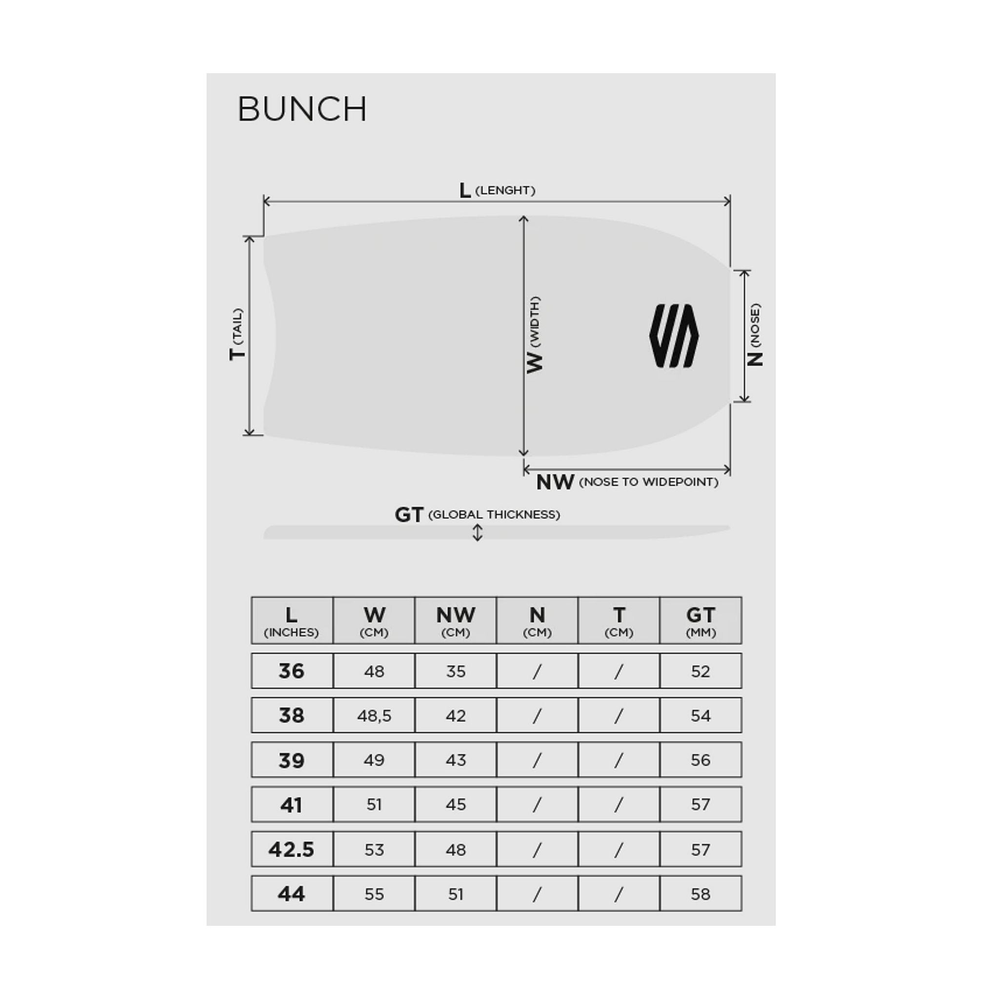 SNIPER Bodyboard BunchII EPS Stringer Lime