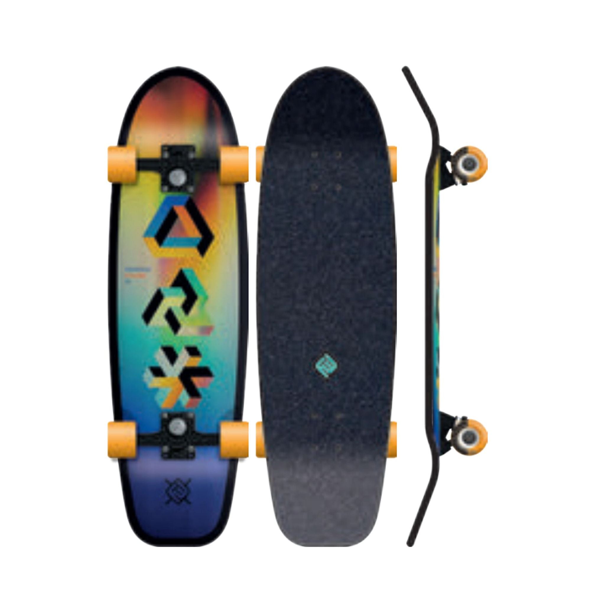 Flying Wheels Street Pool Skateboard Penrose 31 x 9 Black