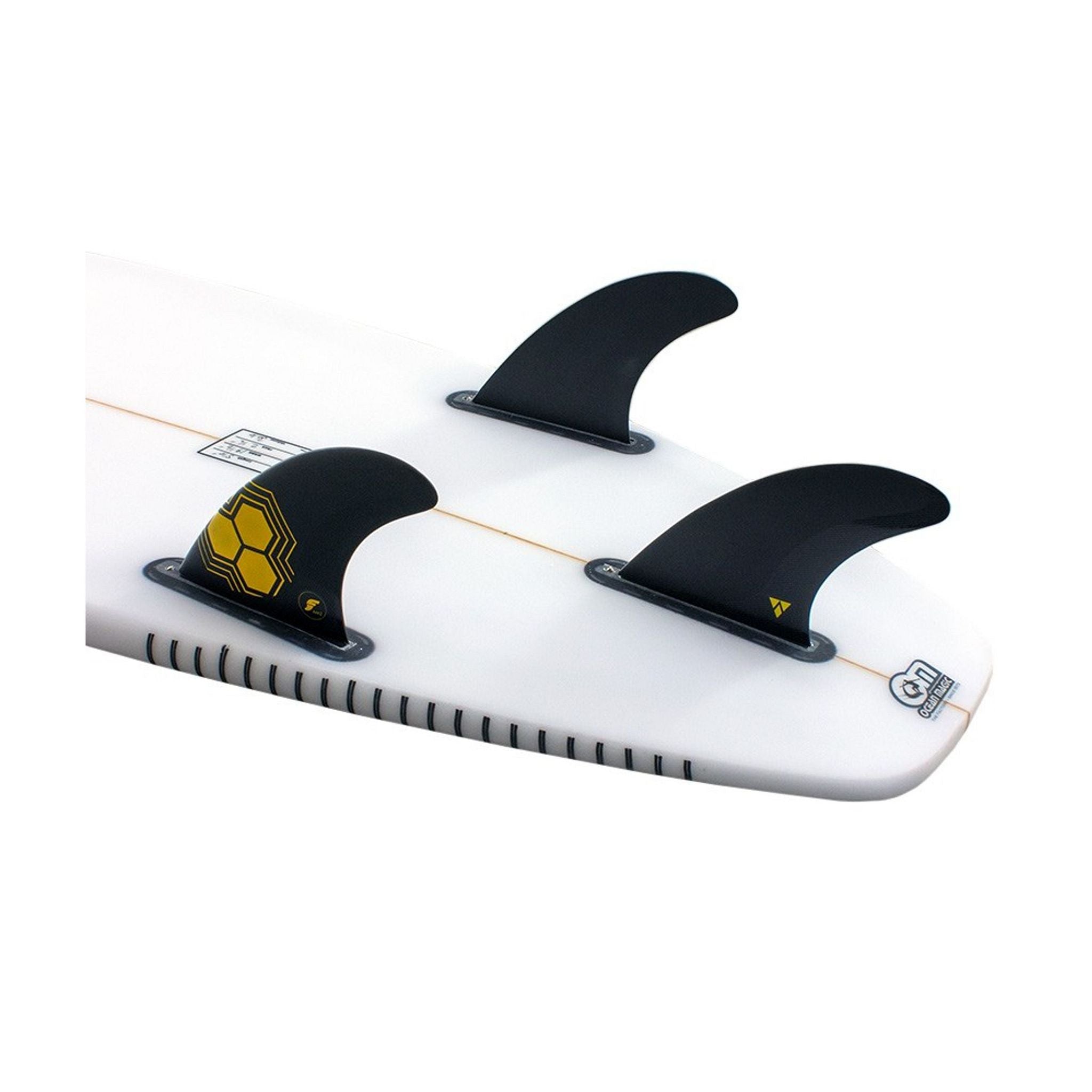 FUTURES Thruster Fin Set Al Merrick Alpha L Orange 9.4