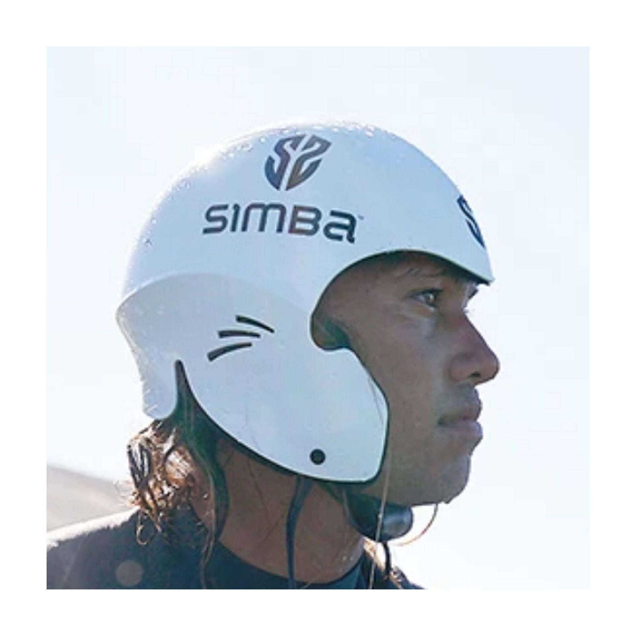 SIMBA Surf Watersports Helmet Sentinel White