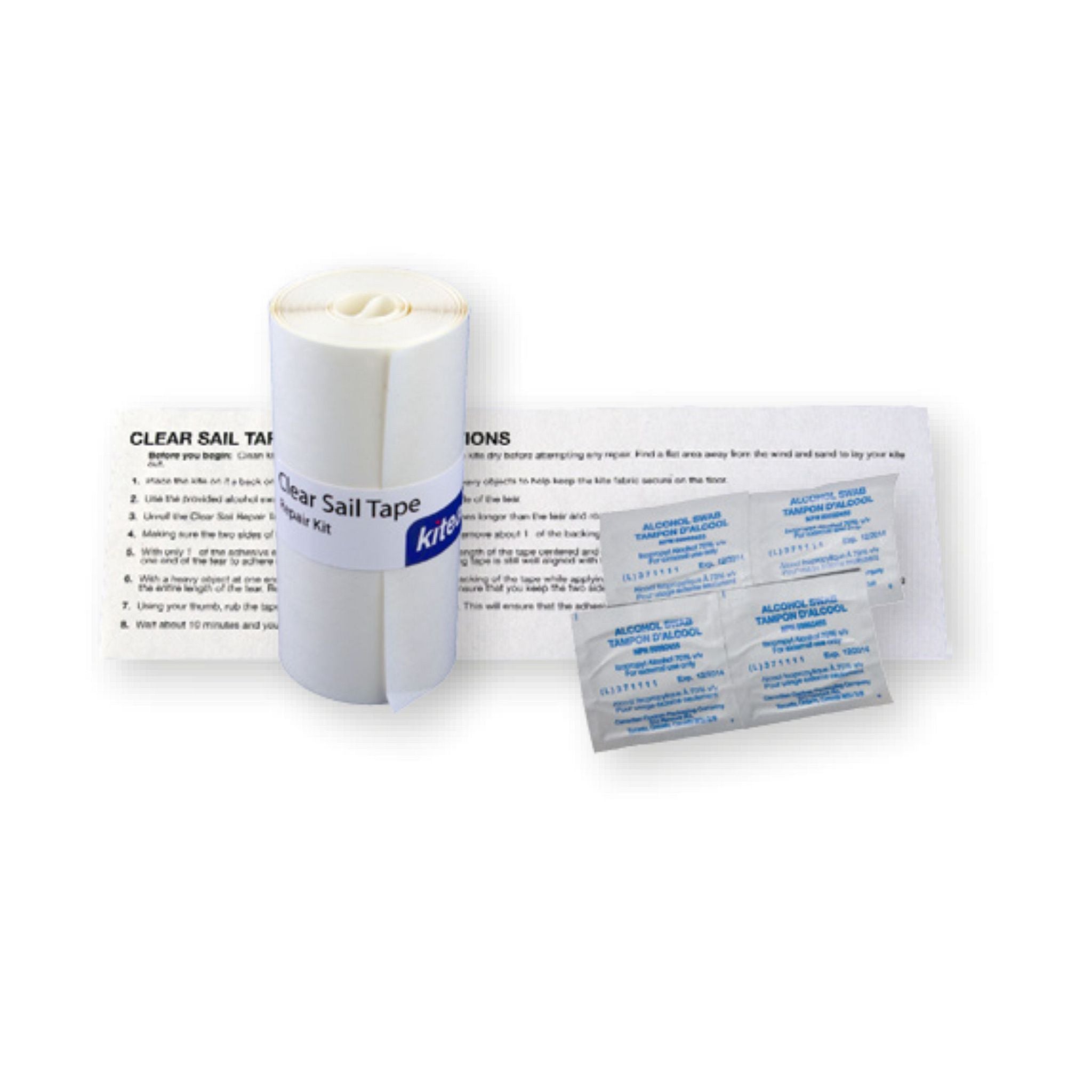 KiteAid Reparatur Clear Sail Reload Tape Kit Clear