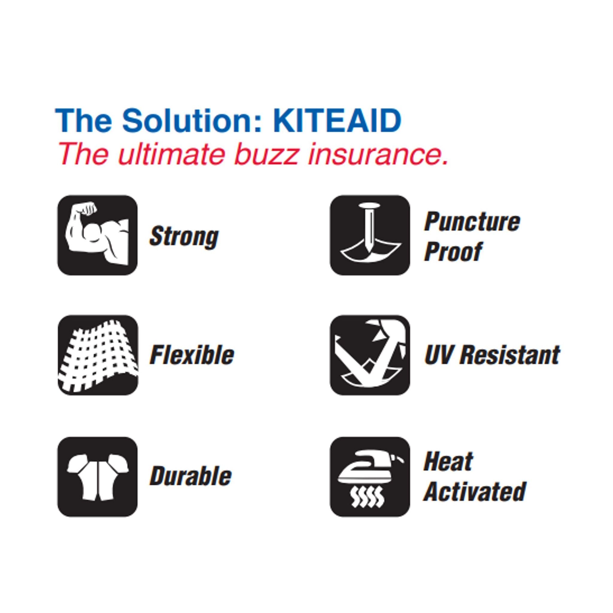 KiteAid Reparatur Clear Sail Reload Tape Kit Clear