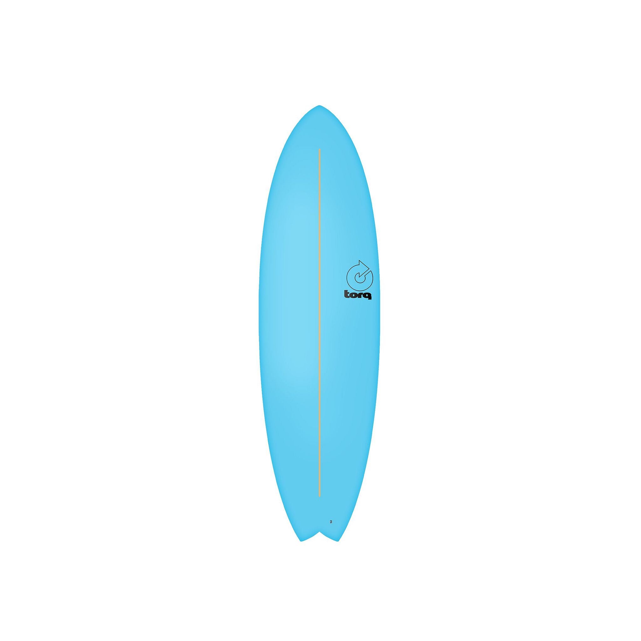 Surfboard TORQ Softboard 7.2 Mod Fish Blue