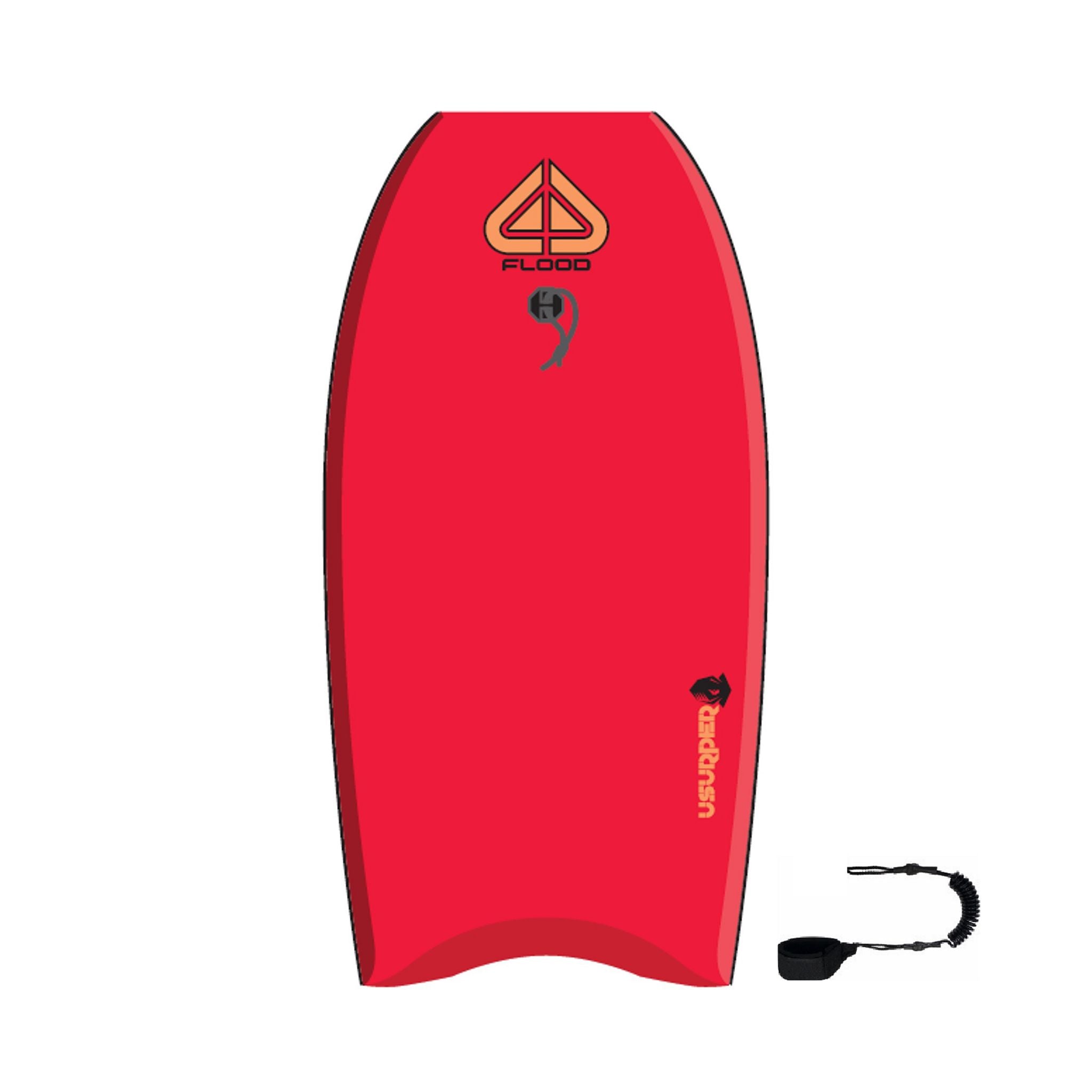 FLOOD Bodyboard Usurper 41 Red Orange