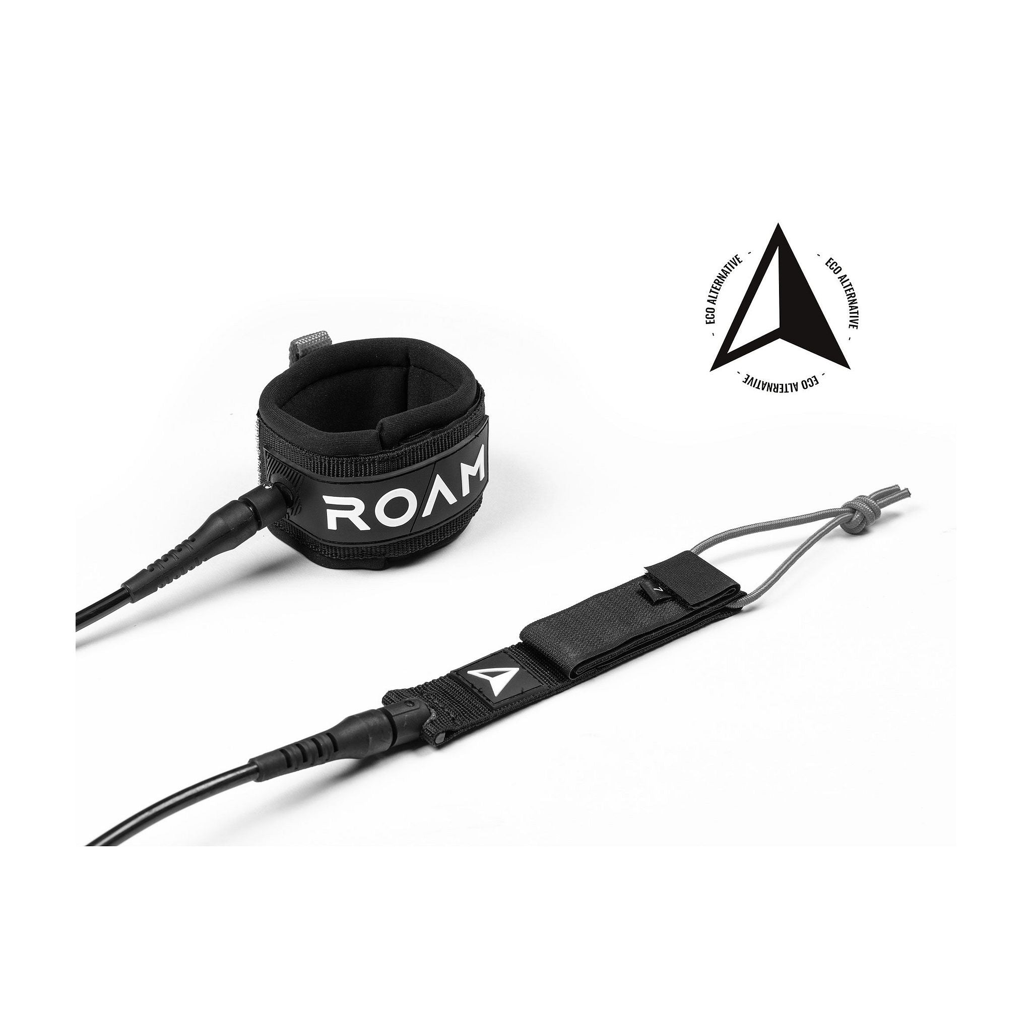 ROAM Surfboard ECO Leash Recycelt Knie 9.0 Black ECO