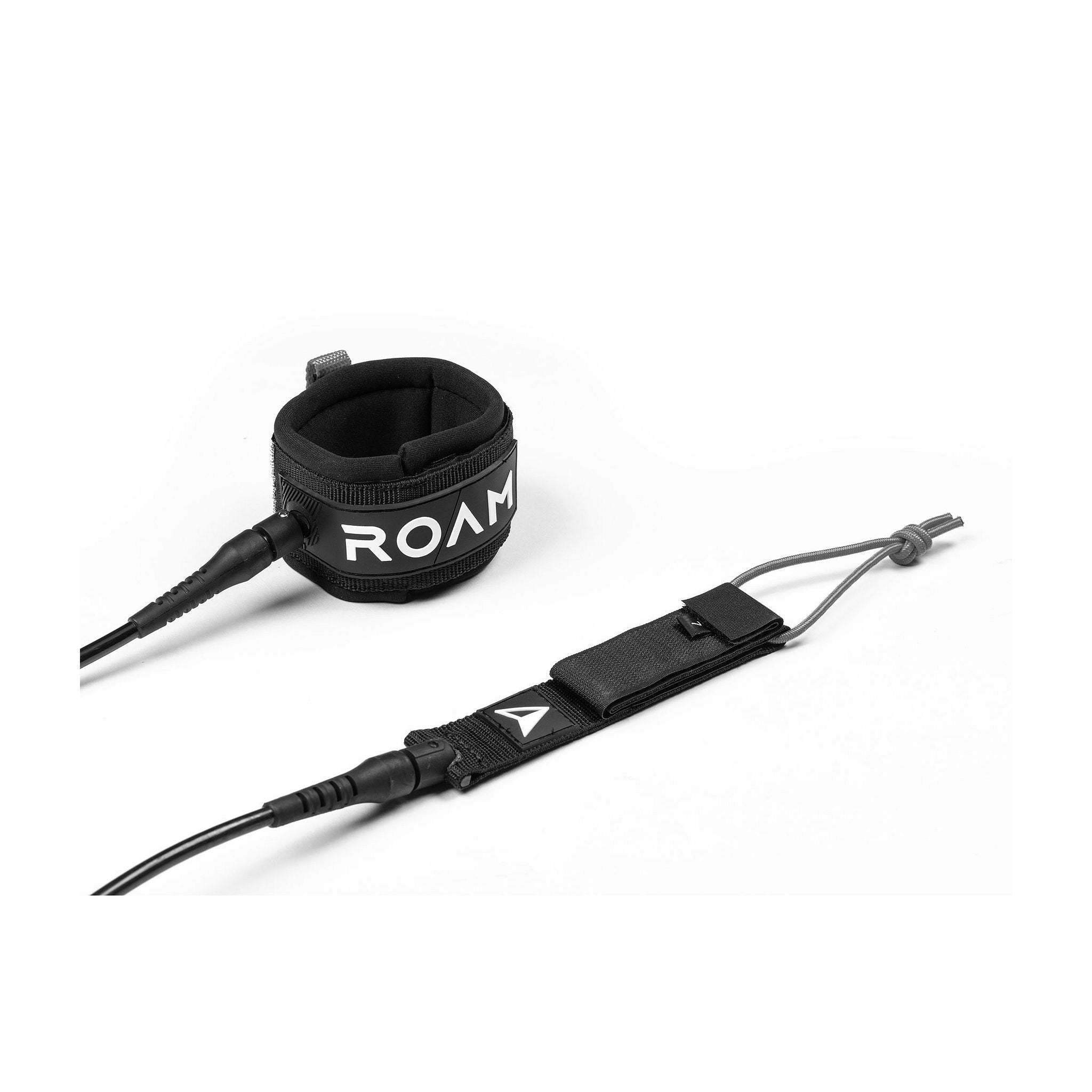 ROAM Surfboard ECO Comp Leash Recycled Black ECO