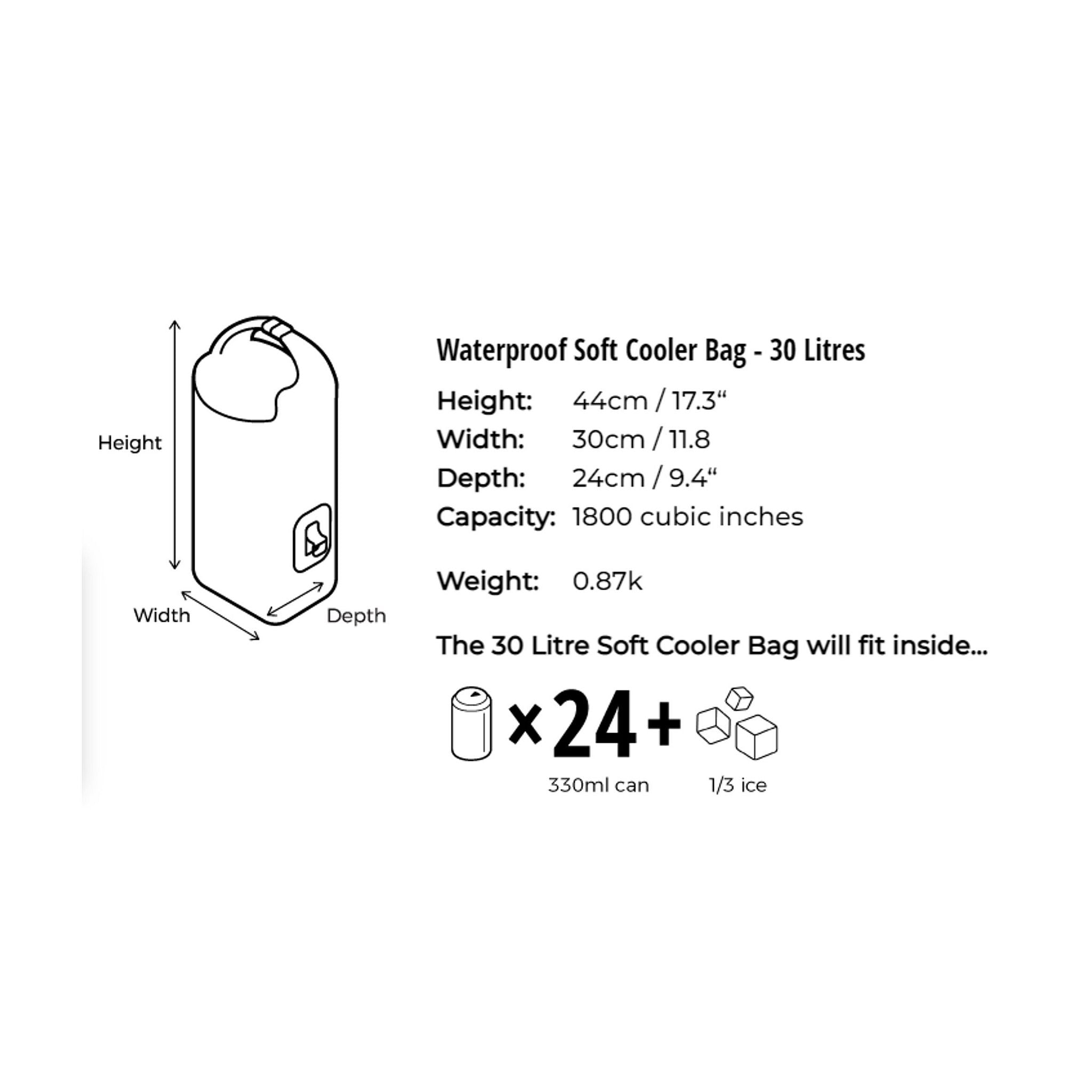 OverBoard Soft Cooler Bag Cooler bag 30 Blue