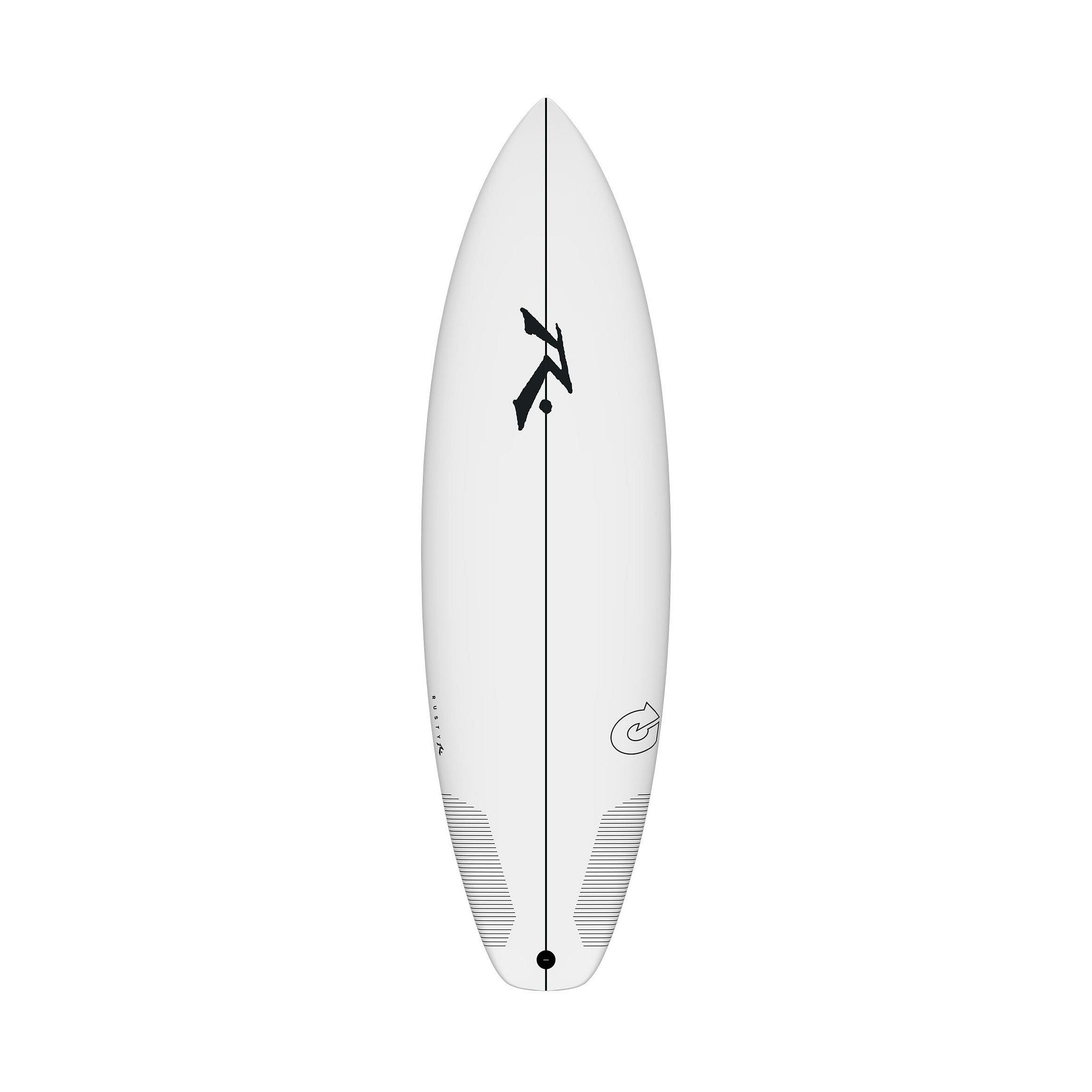 Surfboard RUSTY TEC SD Shortboard White Shortboard