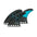 FUTURES Thruster Fin Set AM1 Al Merrick Techflex M Black 3.7
