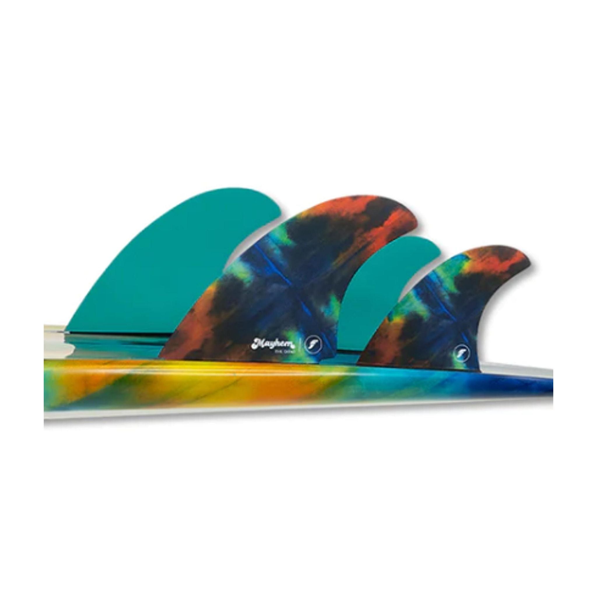FUTURES Quad Fin Set Mayhem Evil Honeycomb M Multicolor 6.8