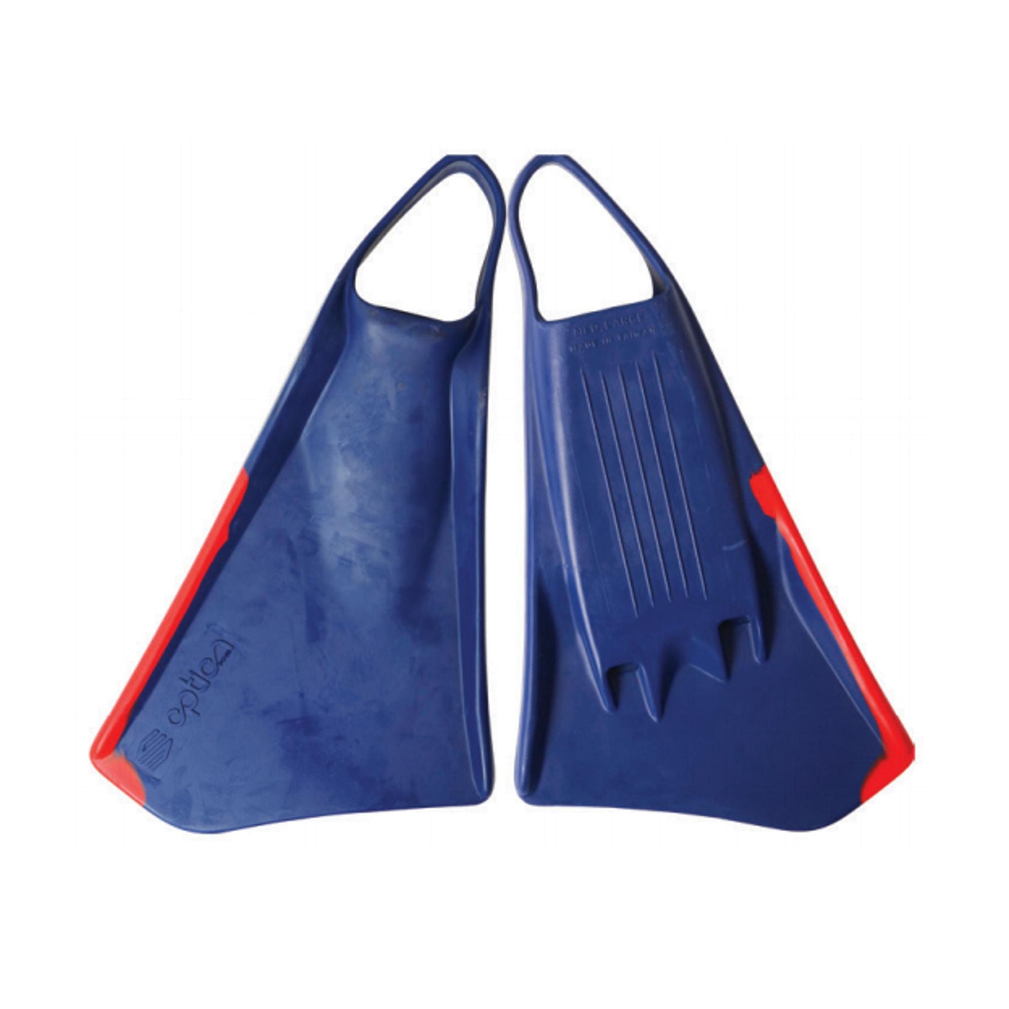Sniper Bodyboard Flossen OPTION MK2 Blue Red