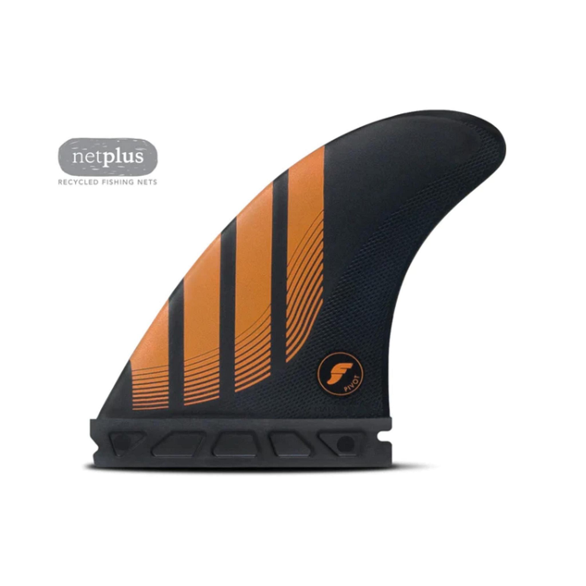 FUTURES Thruster Fin Set P6 Alpha M Orange 6.3