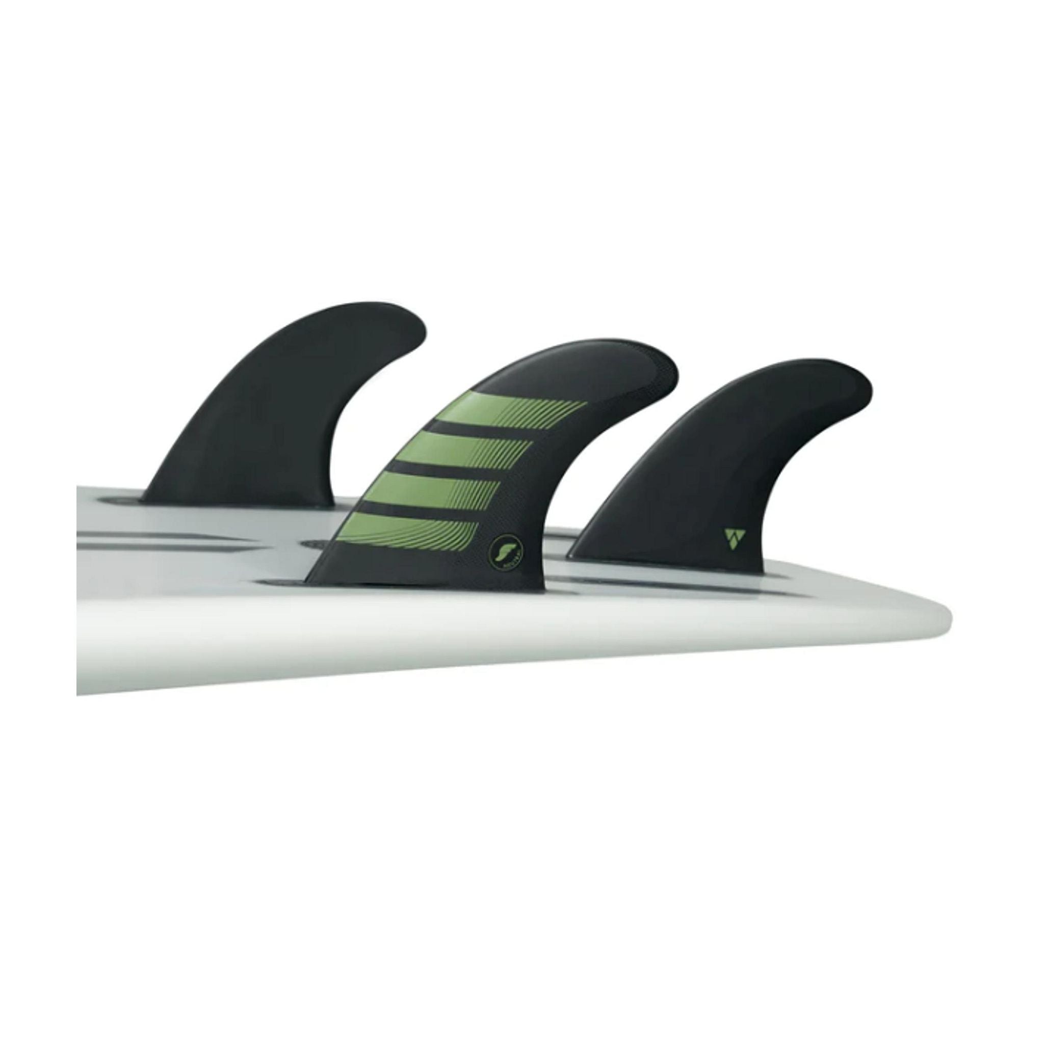 FUTURES Thruster Fin Set F8 Alpha L Olive 6.2