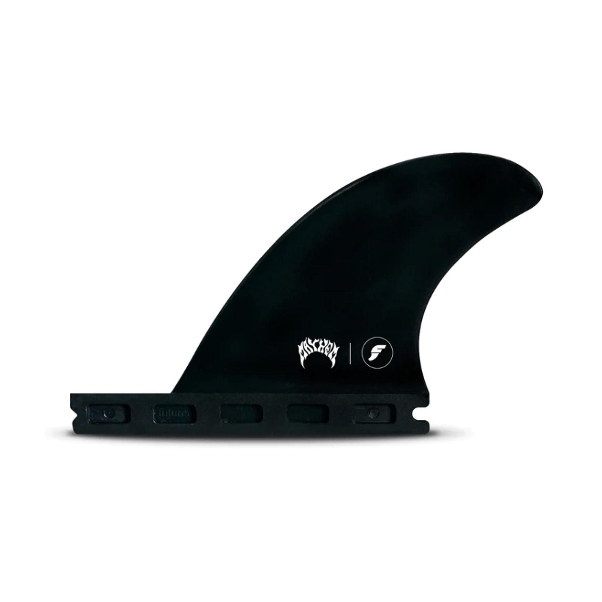 FUTURES Single Fin MAYHEM Twin Trailer C6 Alpha Unisize Black
