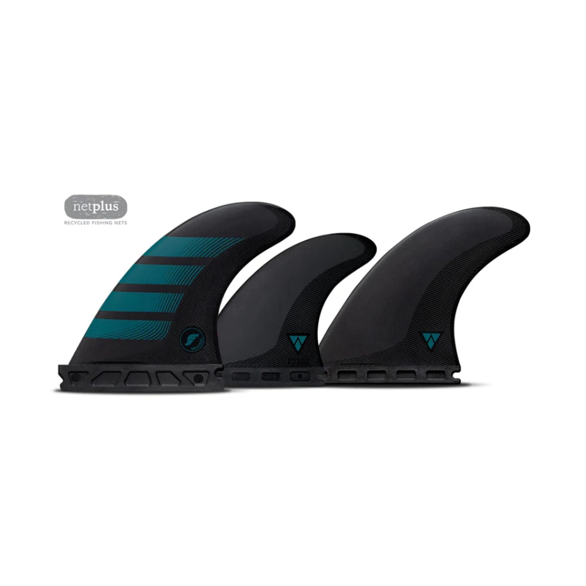 FUTURES Quad Thruster 5 Fin Set F4 Alpha S Blue 6.9