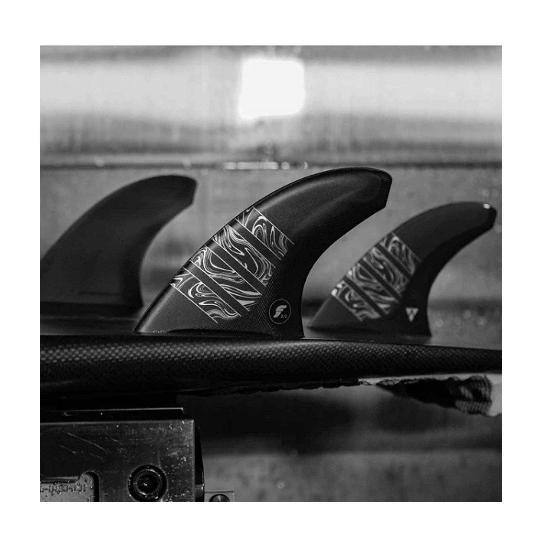 FUTURES Thruster Fin Set VECTOR 3/2 Alpha L Silver